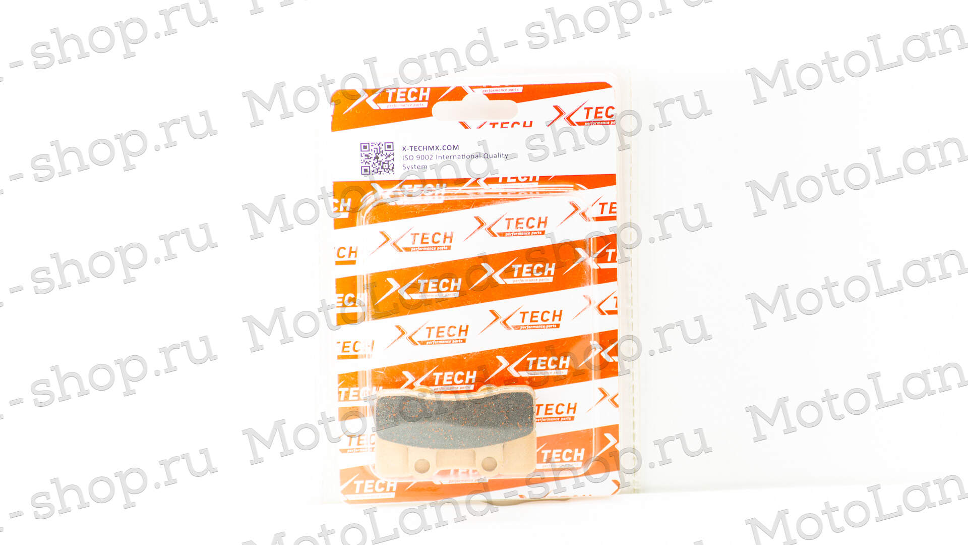 Колодки тормозные дисковые  №6 X-TECH (less-metallic) медь