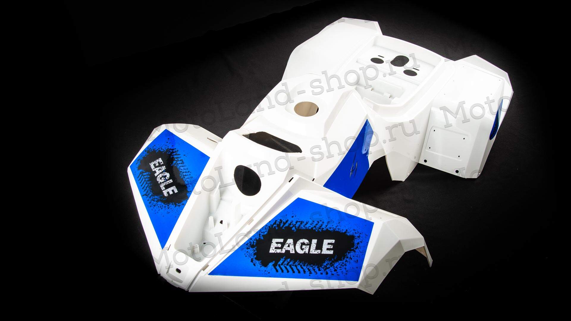 Пластик основной (белый) ATV EAGLE