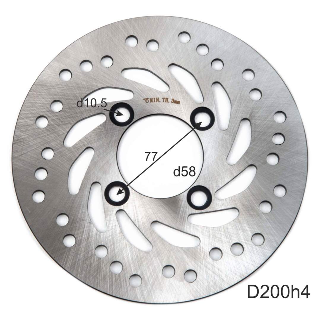 Диск тормозной задний MONKEY 150