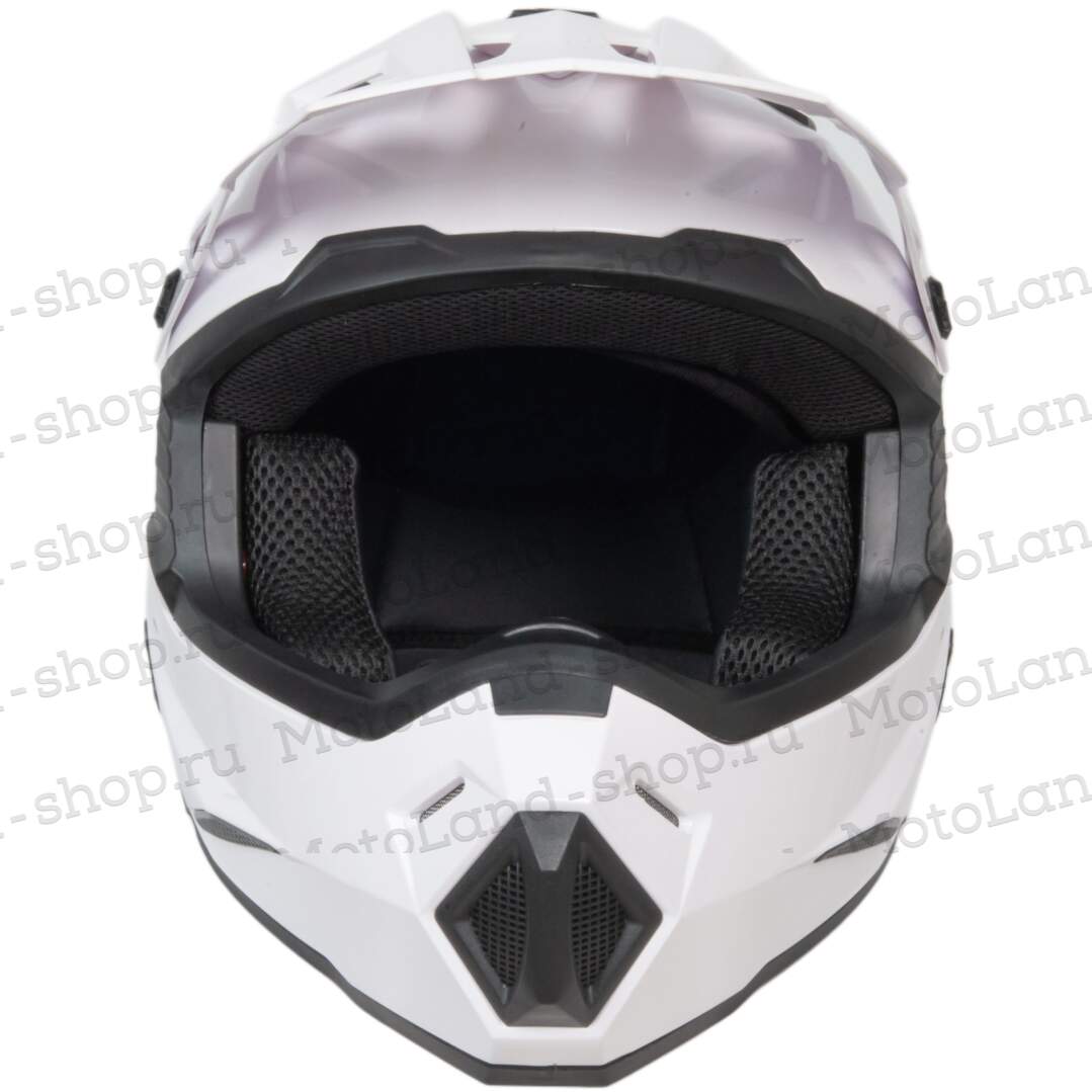 Шлем мото кроссовый HIZER J6801 №2 (S) white