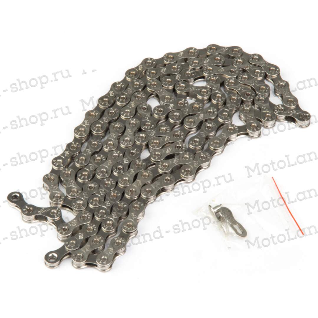 Цепь вело GW-18013-901 1/2"Х3/32"Х116 коричневая