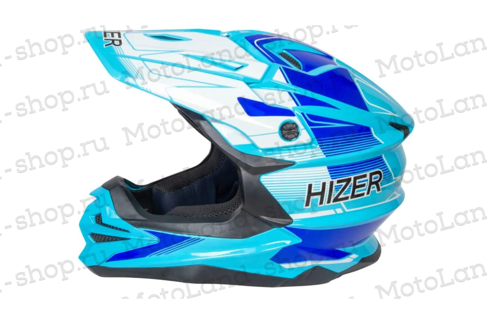 Шлем мото кроссовый HIZER J6803 №8 (M) 