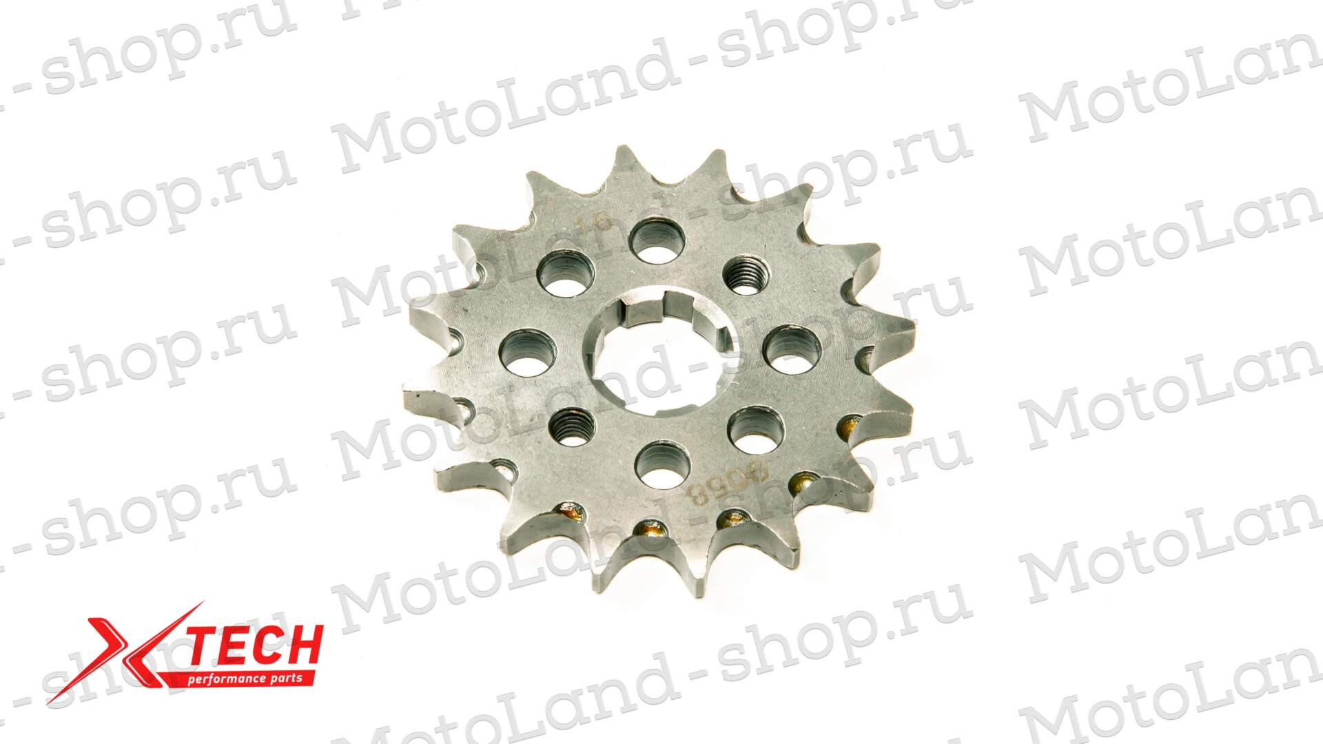 Звезда ведущая (428-16) 20мм X-TECH сталь 20CrMnTi, с самоочисткой