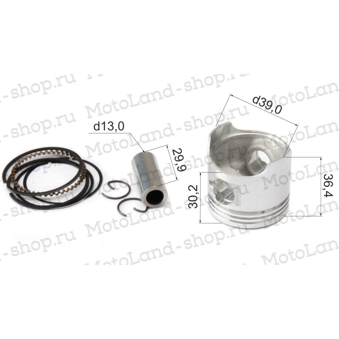 Поршень в сборе 139FMB 50см3 D=39 