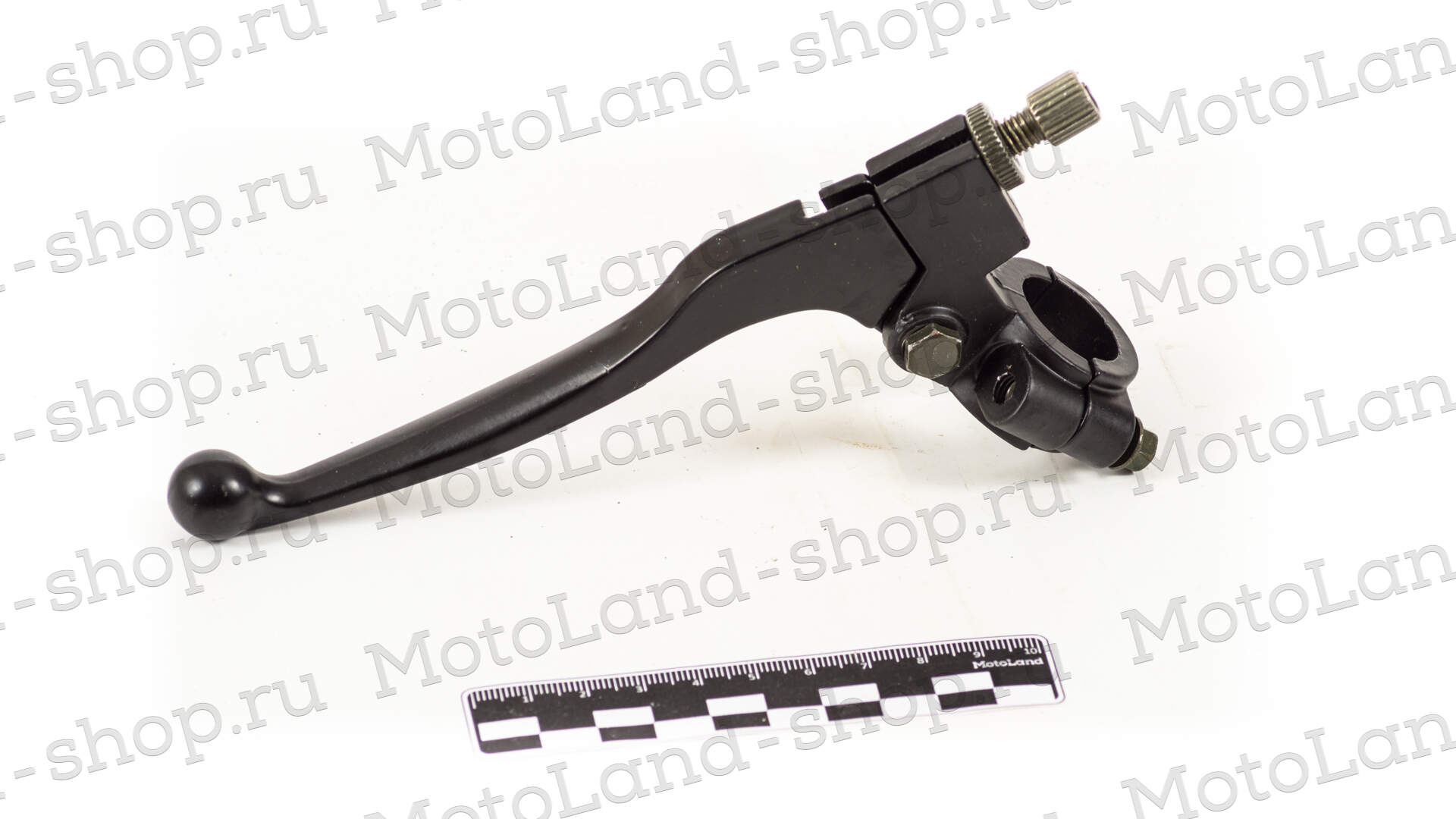 Рычаг сцепления с кронштейном черный