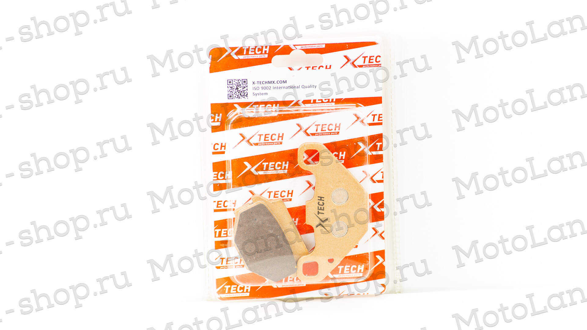 Колодки тормозные дисковые №10 X-TECH (Coper-based) медь+кевлар