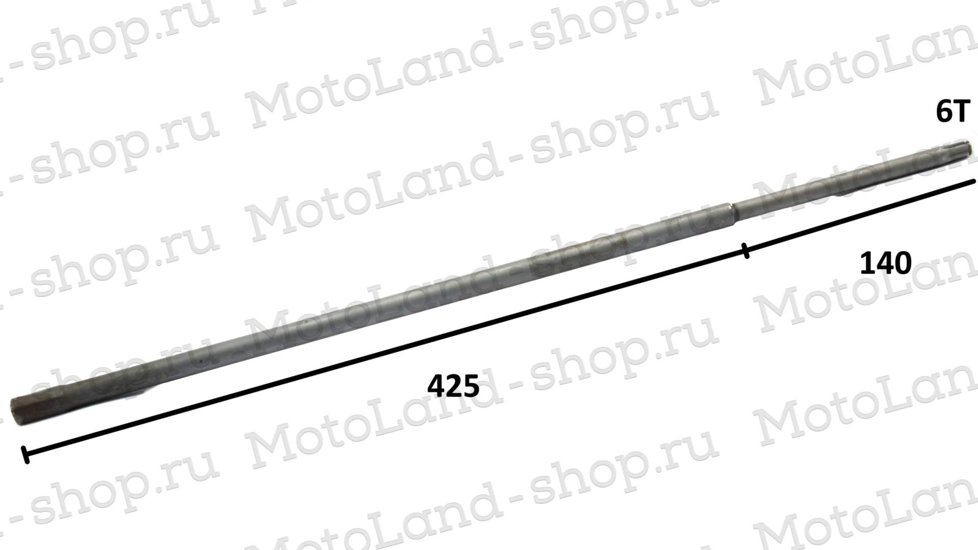 Вал редуктора (ведущий, вертикальный) T2/T3 ZONGSHEN