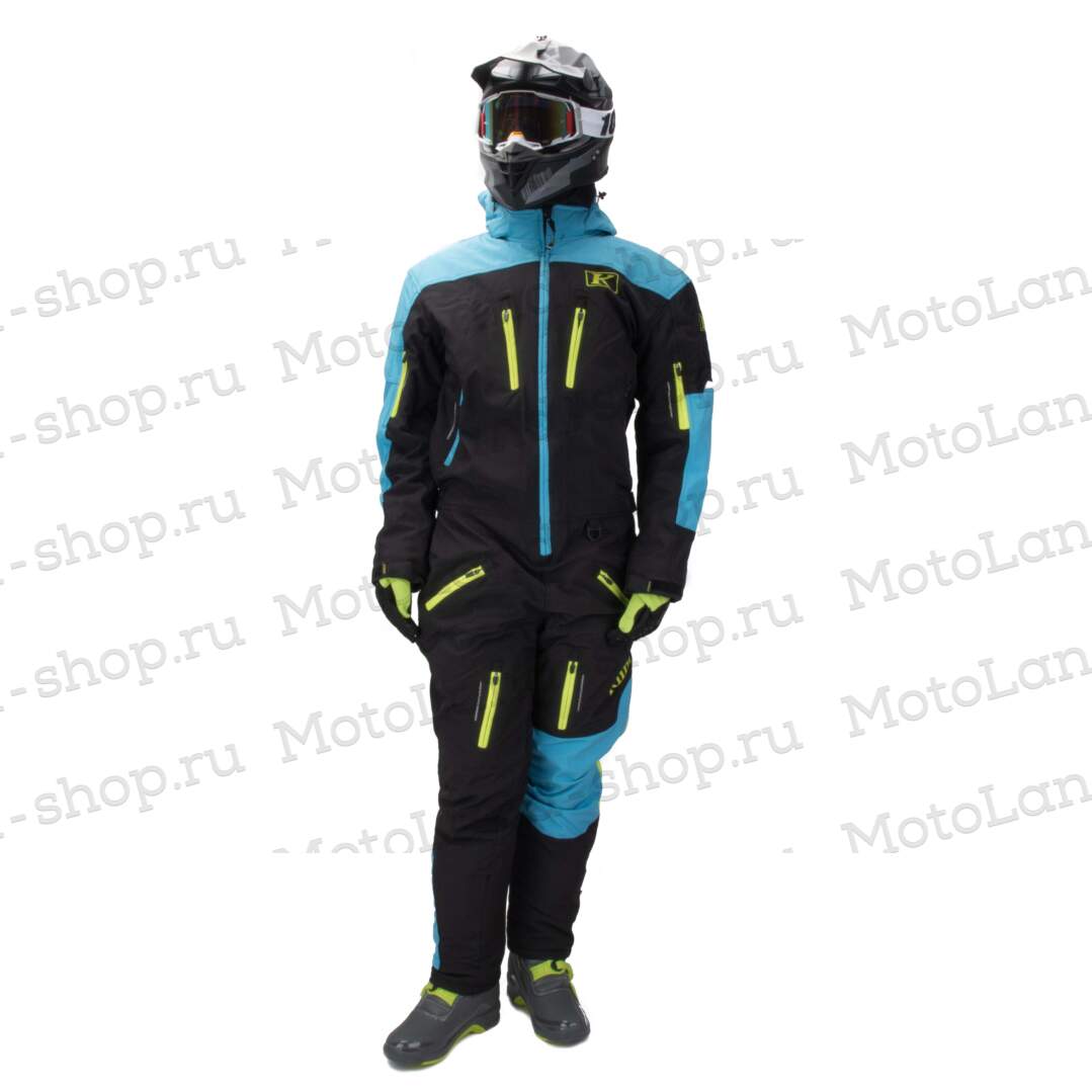 Комбинезон для снегохода KLIM №4 blue (текстиль) (L)