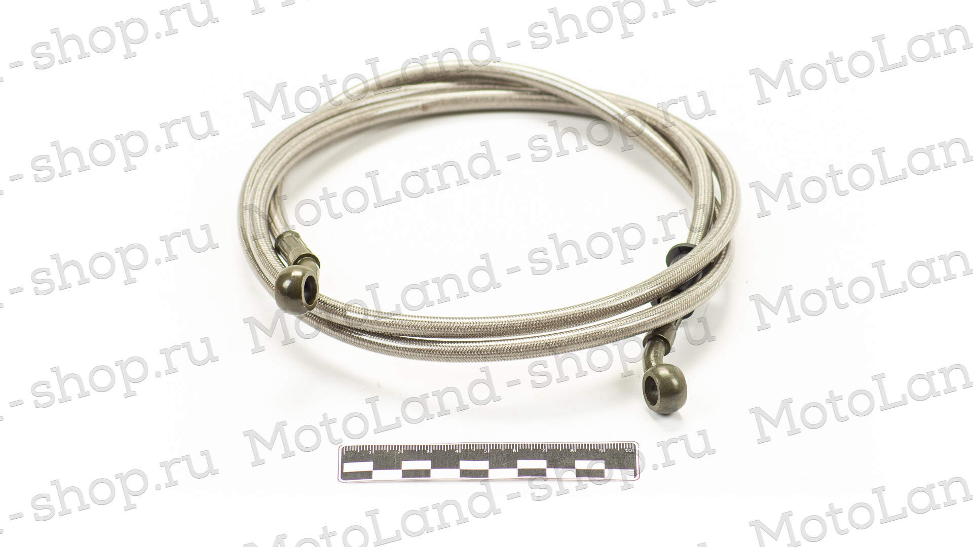 Шланг гидравлический тормозной (армированный) L=1500 d=10мм серый