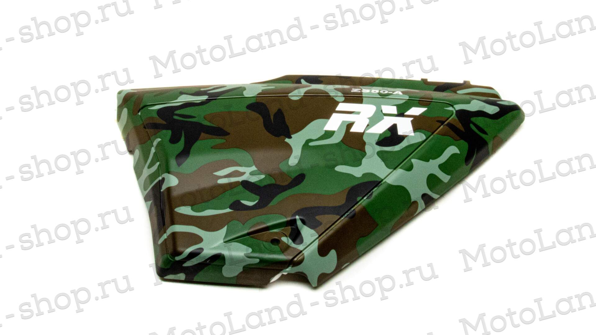 Крышка (облицовка) левая Альфа RX камуфляж