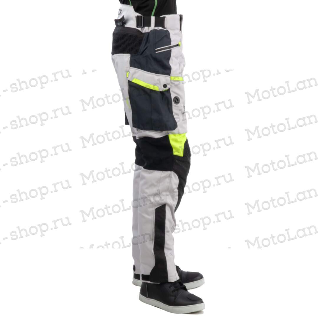 Штаны мотоциклетные (текстиль) GTX EJ-3002 BLACK/LIGHT GREY/NAVY (XL)