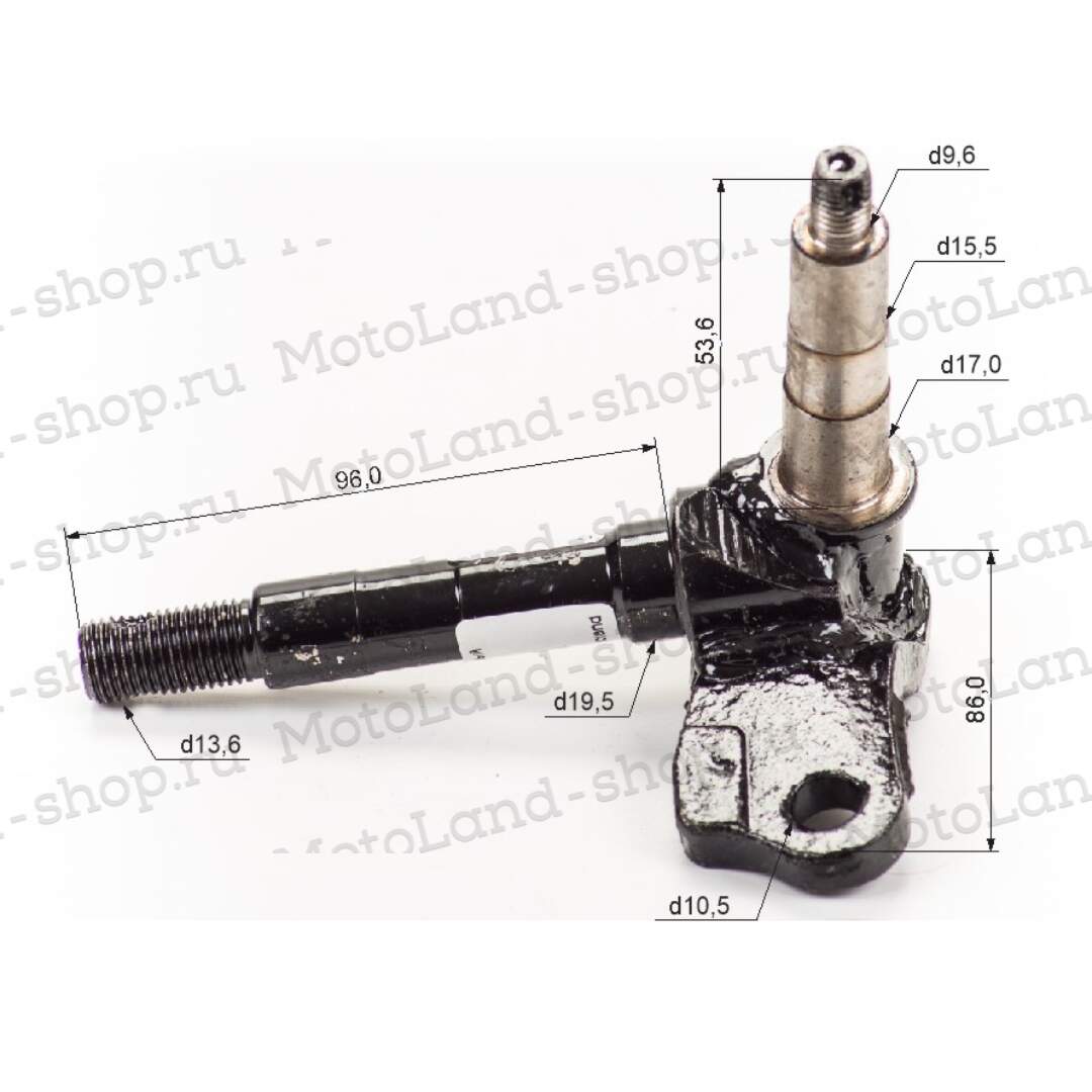 Кулак поворотный левый ATV EAGLE