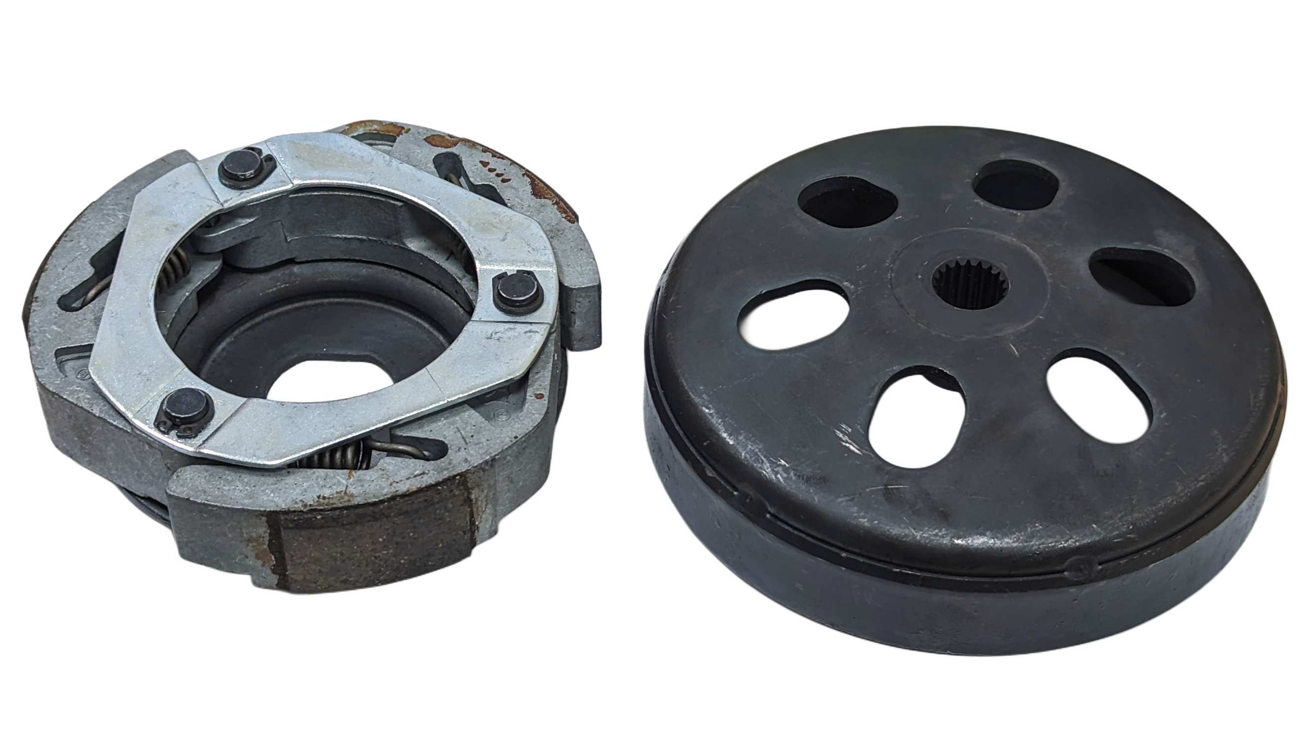 Барабан сцепления в сборе 163QMK с балансиром 	