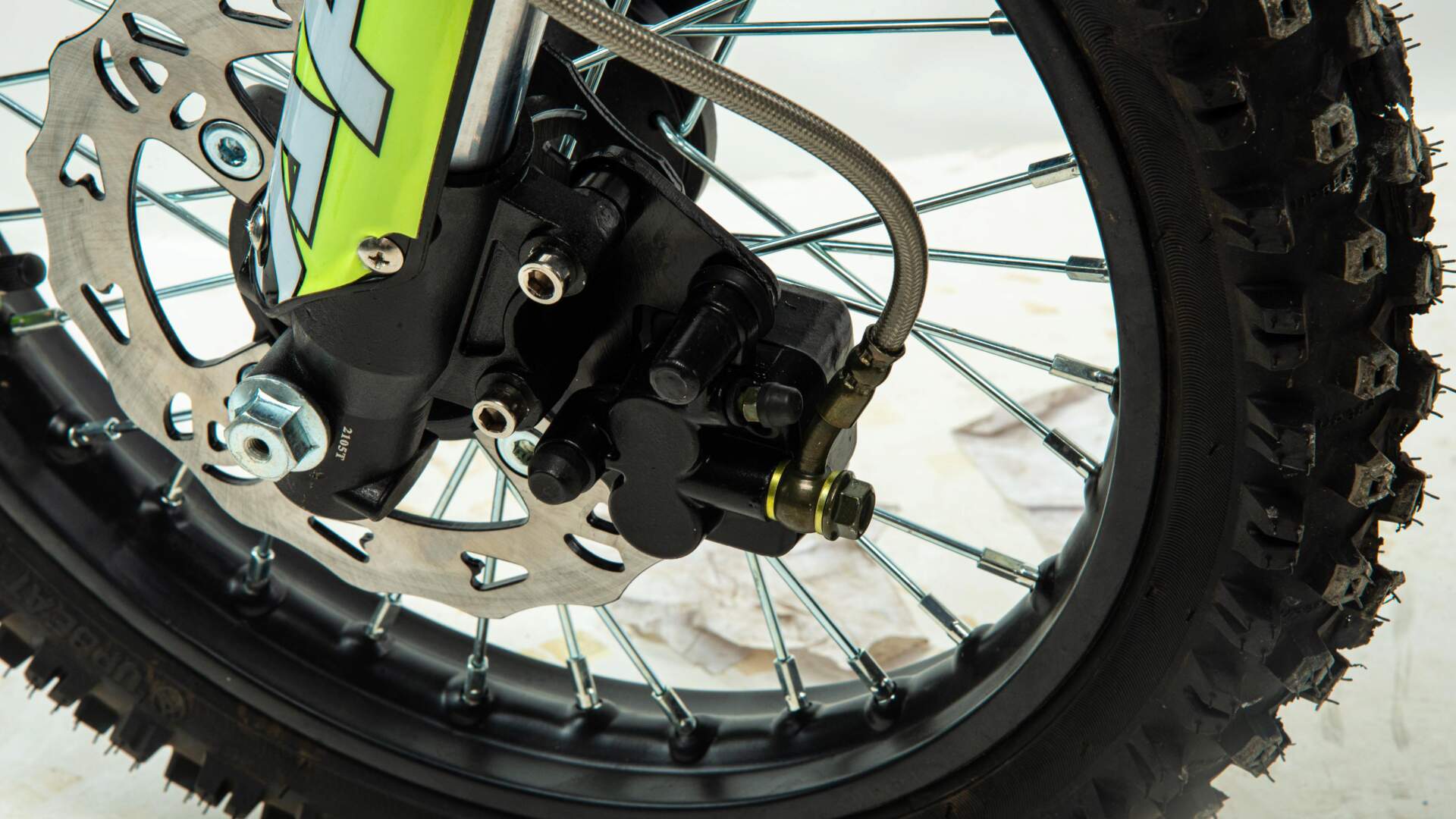 Питбайк Motoland 110 APEX10 E зеленый 14/12