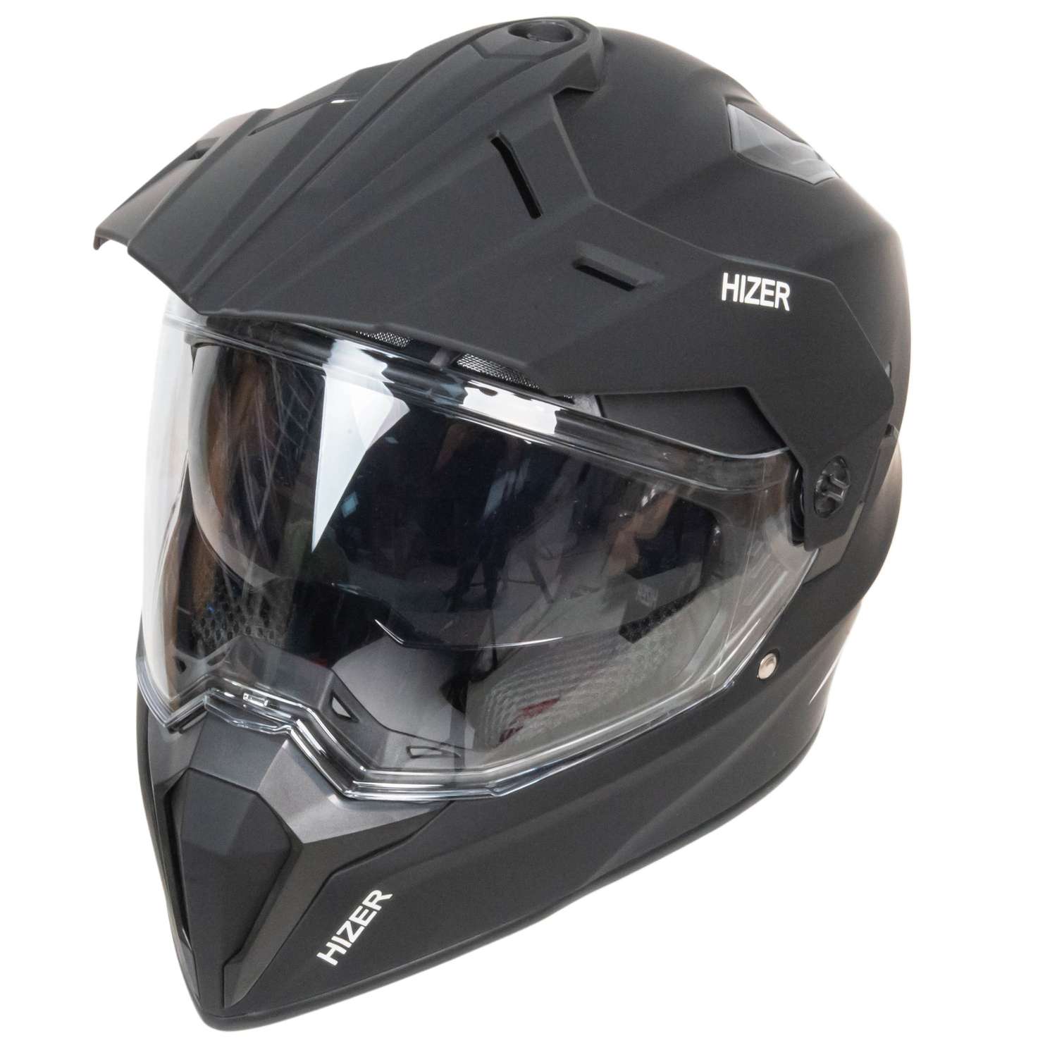 Шлем мото мотард HIZER J6808 №5 (XXL) matte black