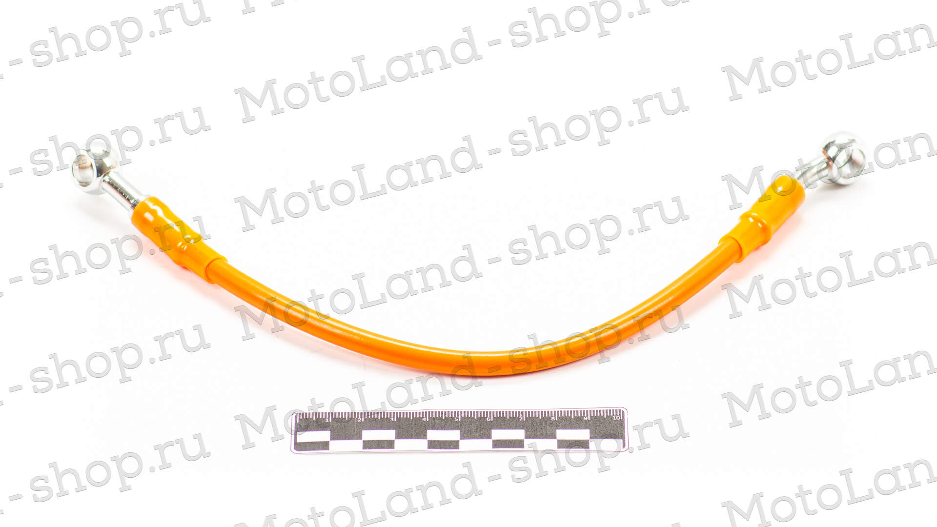 Шланг гидравлический тормозной (армированный) L= 300 d=10мм оранжевый