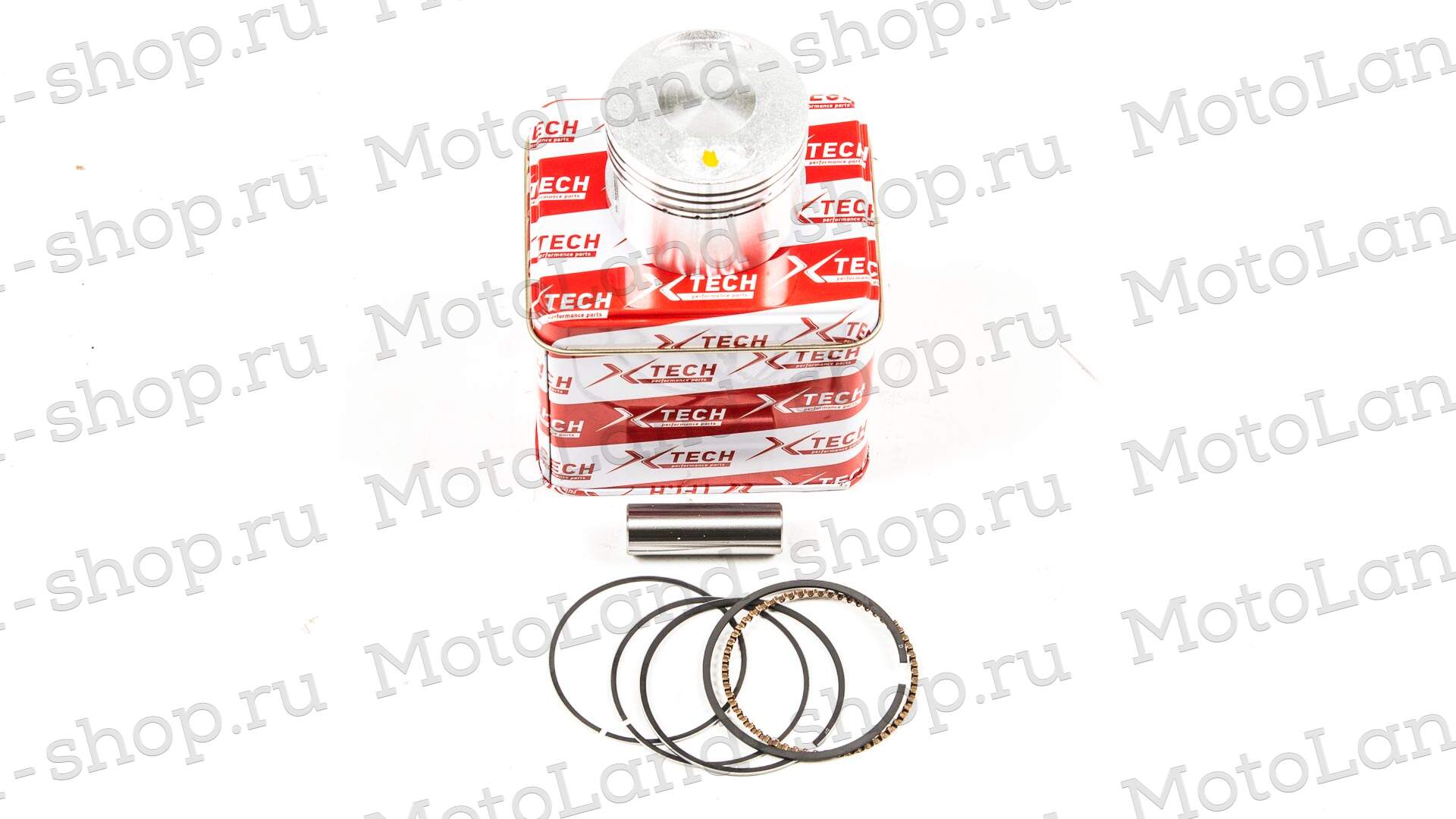 Поршень в сборе 152FMH (палец 14мм) 110-125см3 D=52,4 X-TECH