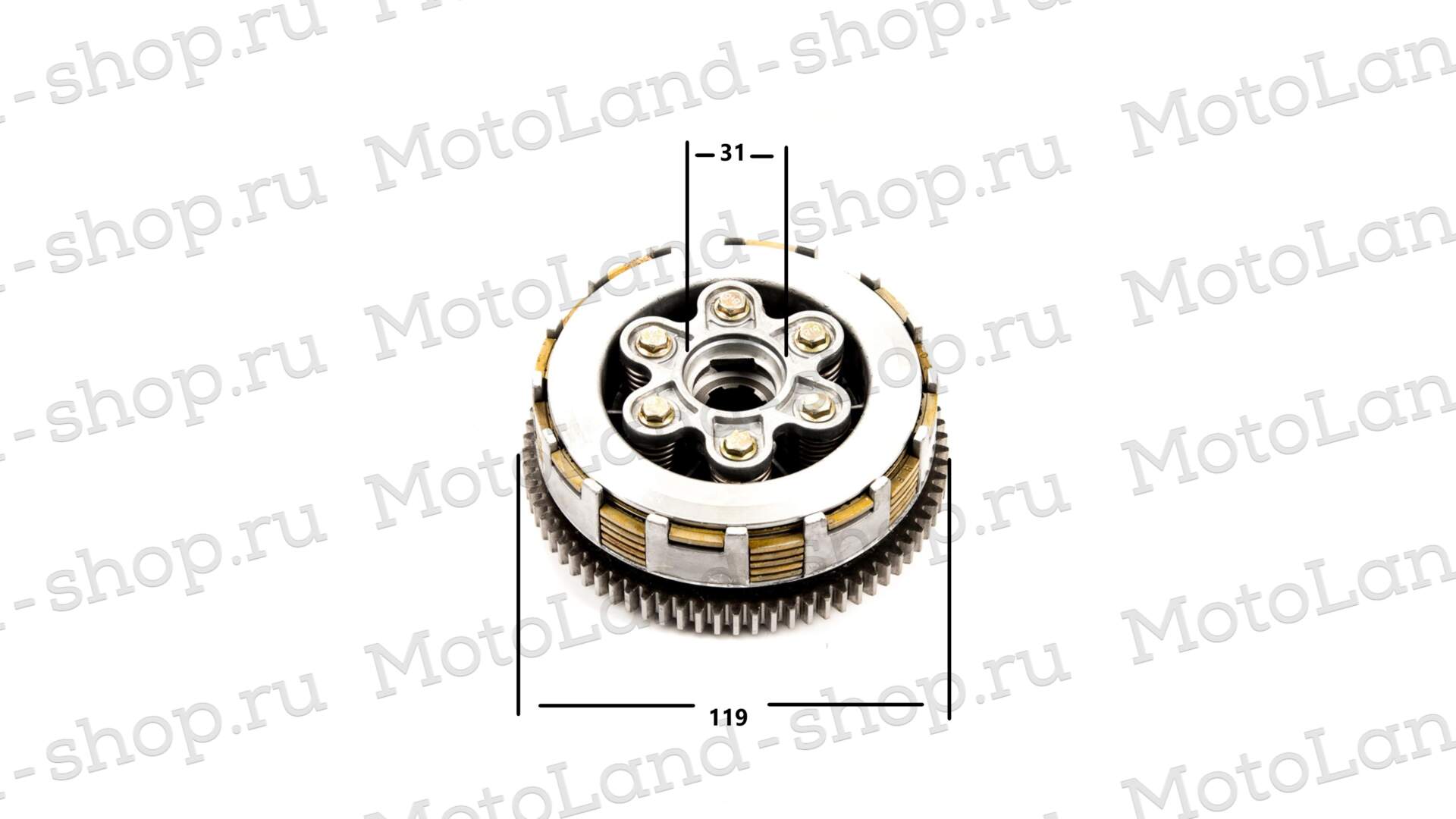 Барабан сцепления в сборе 164FML (NT200)