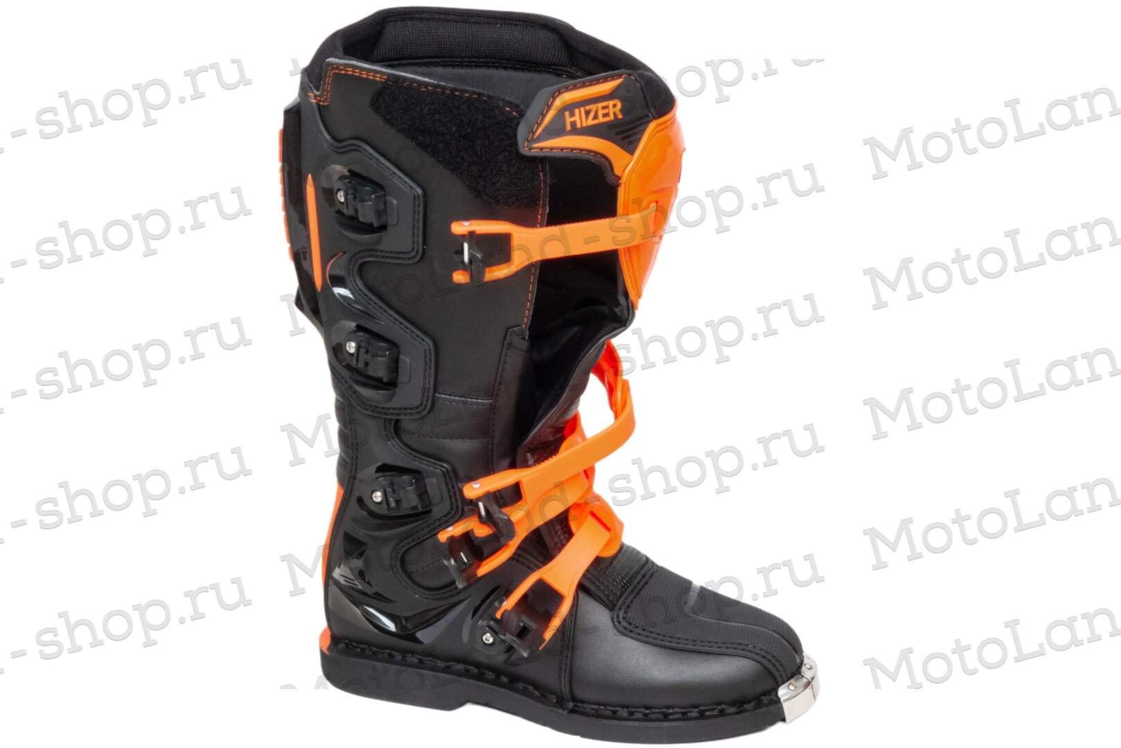 Мотоботинки HIZER X2401 orange (р. 43)