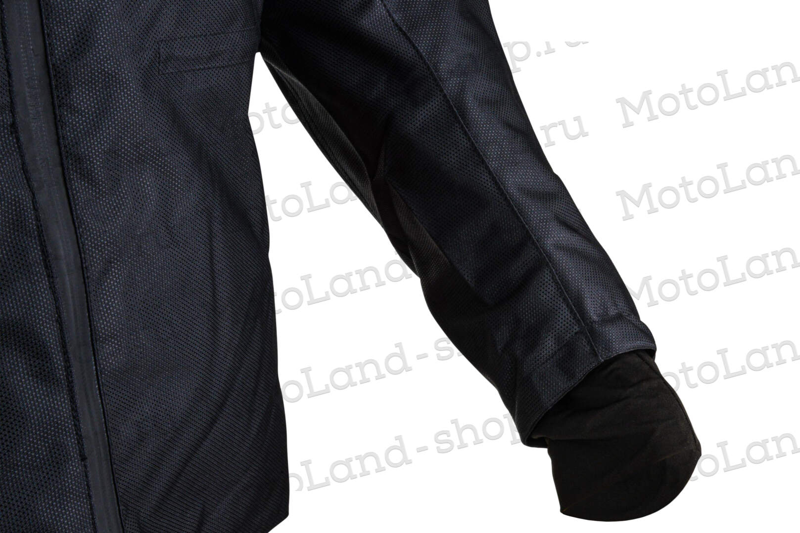 Куртка мото FOX №4 black (текстиль) (L)