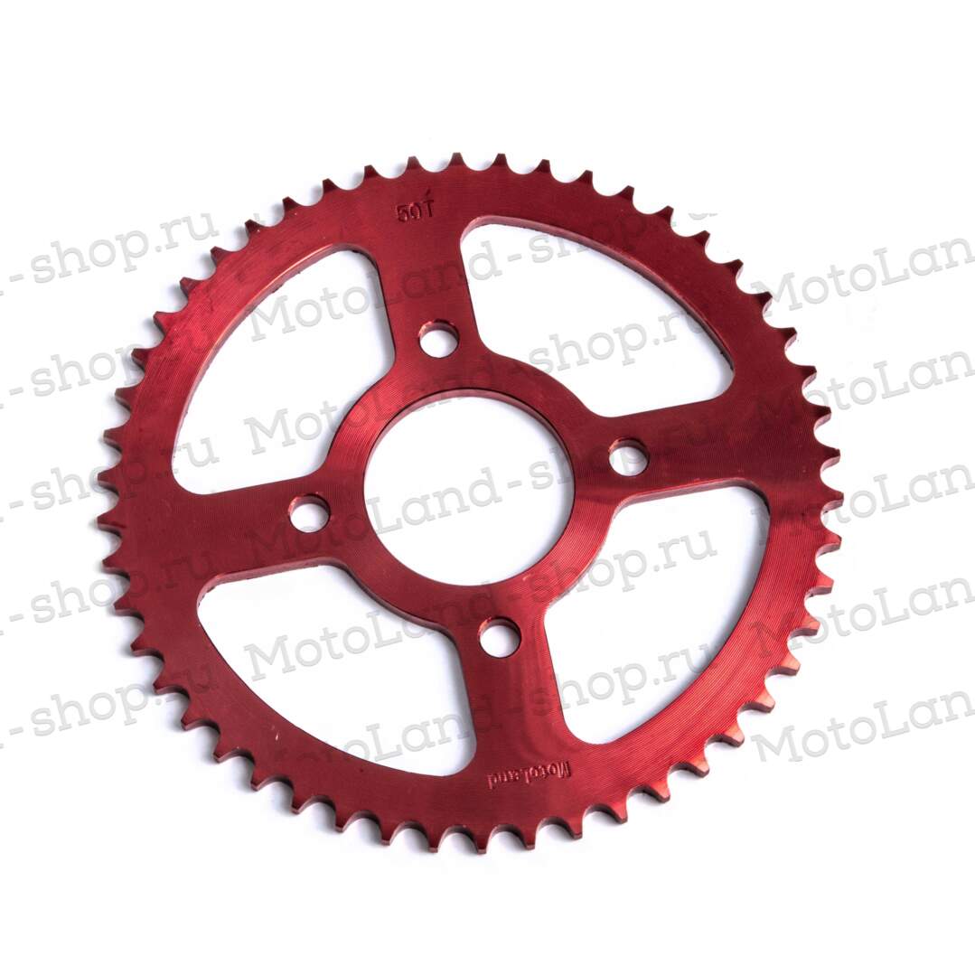 Венец, звезда ведомая (428-50) CG/CB 4х90х58 красная