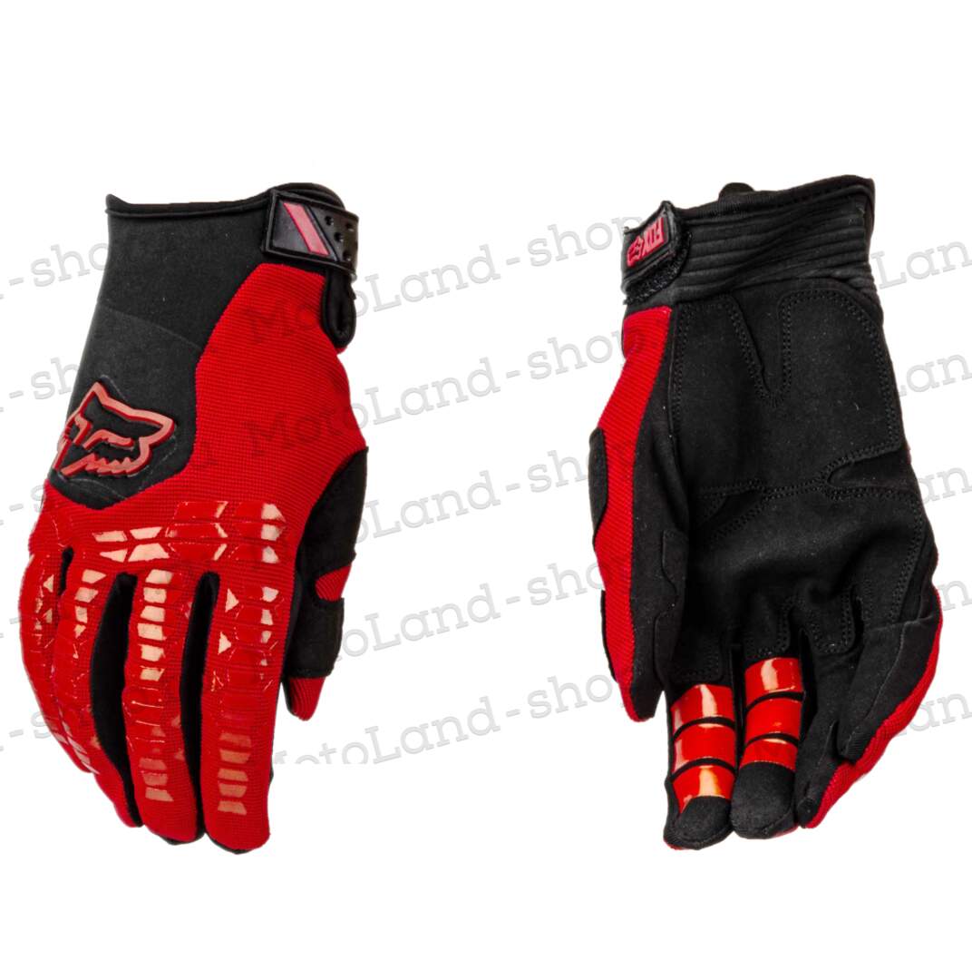 Перчатки мото FOX №12 Red (S) мотокросс