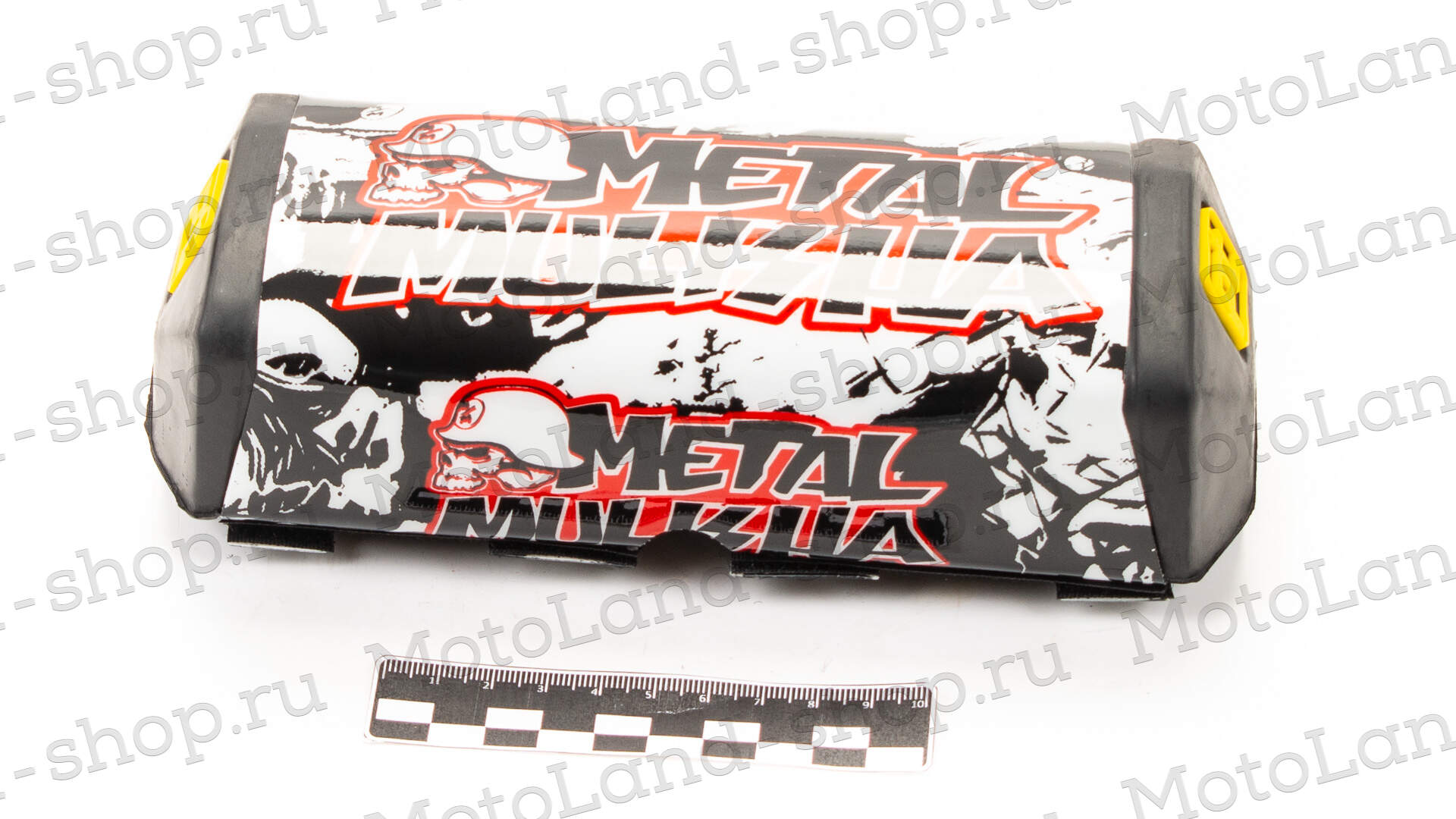 Защита руля прямоугольная №2 черная