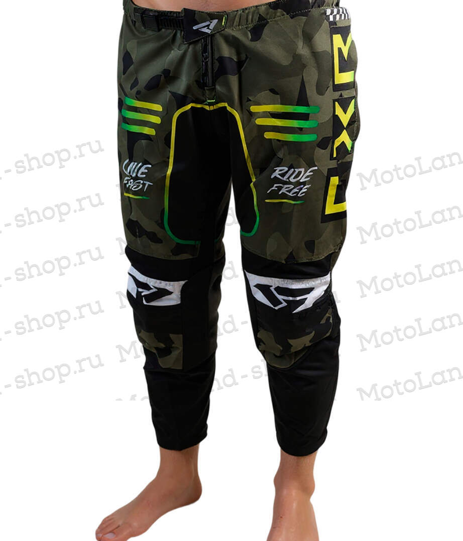 Штаны для мотокросса FXR №2 (S) black/yellow