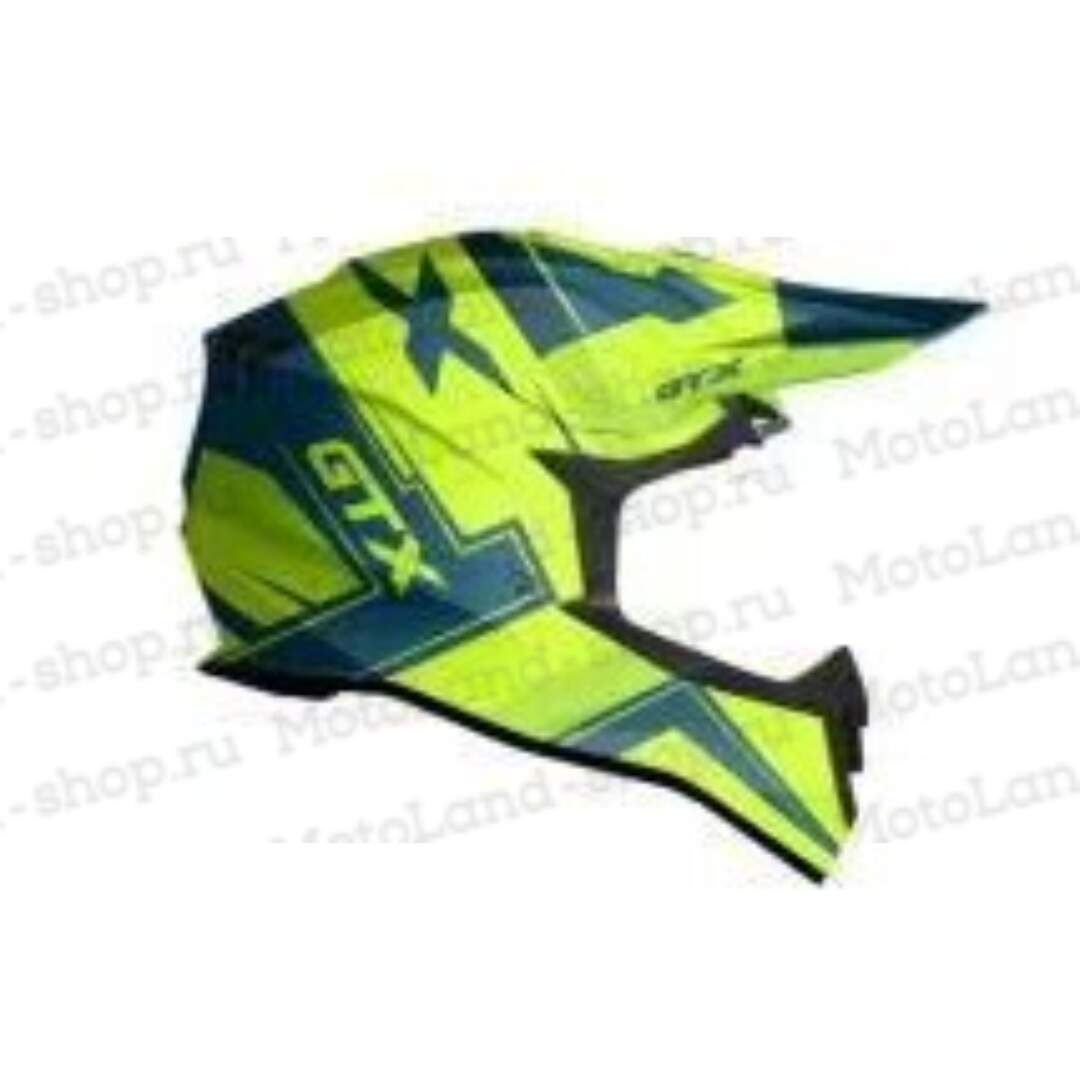 Шлем мото кроссовый GTX 633 №12 (L)  GREEN