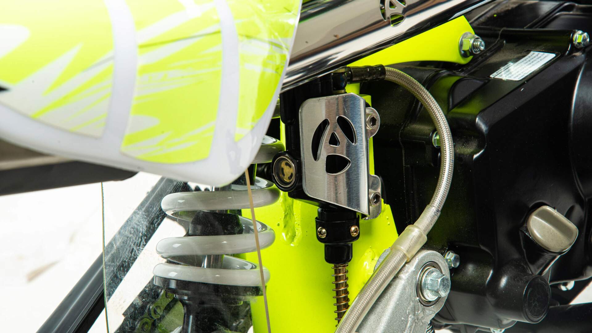 Питбайк Motoland 110 APEX10 E зеленый 14/12