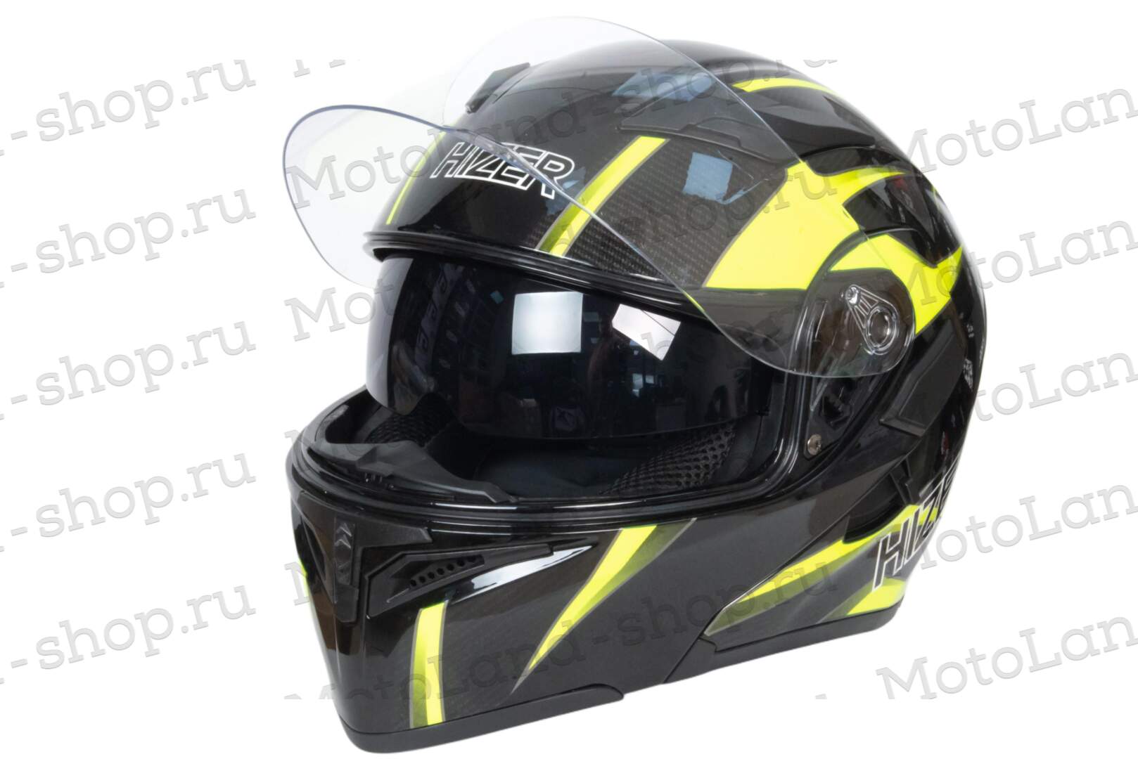 Шлем мото модуляр HIZER J5902 №1 (M) (2 визора)