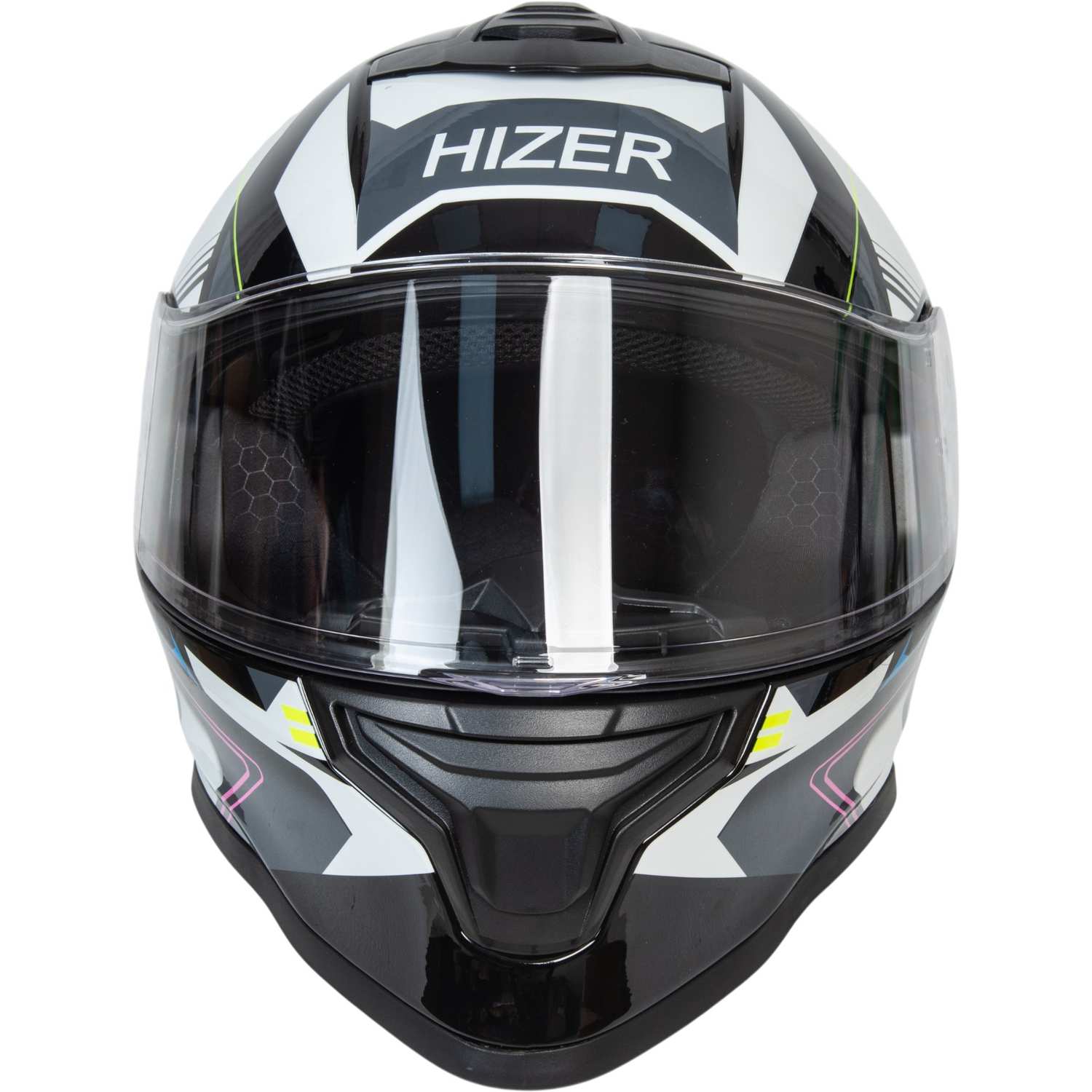 Шлем мото интеграл HIZER J5325 №4 (M) gray