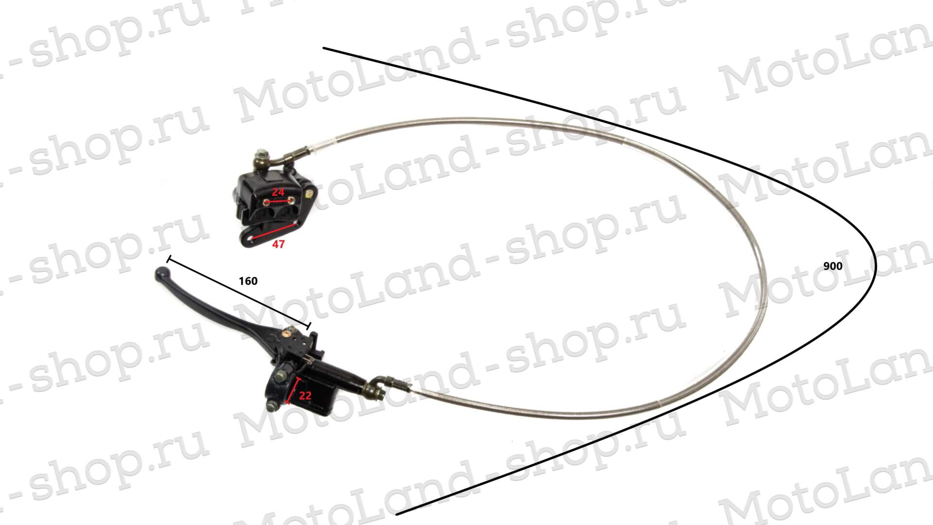 Гидравлика передняя TTR125