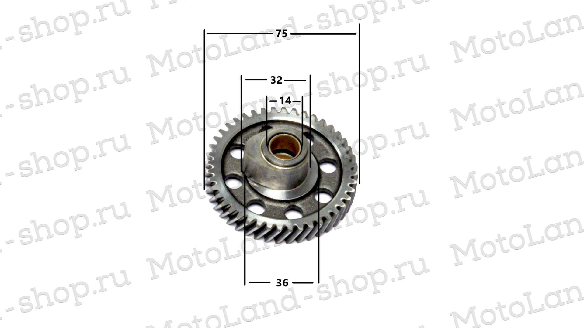 Распредвал нижний CG125-250
