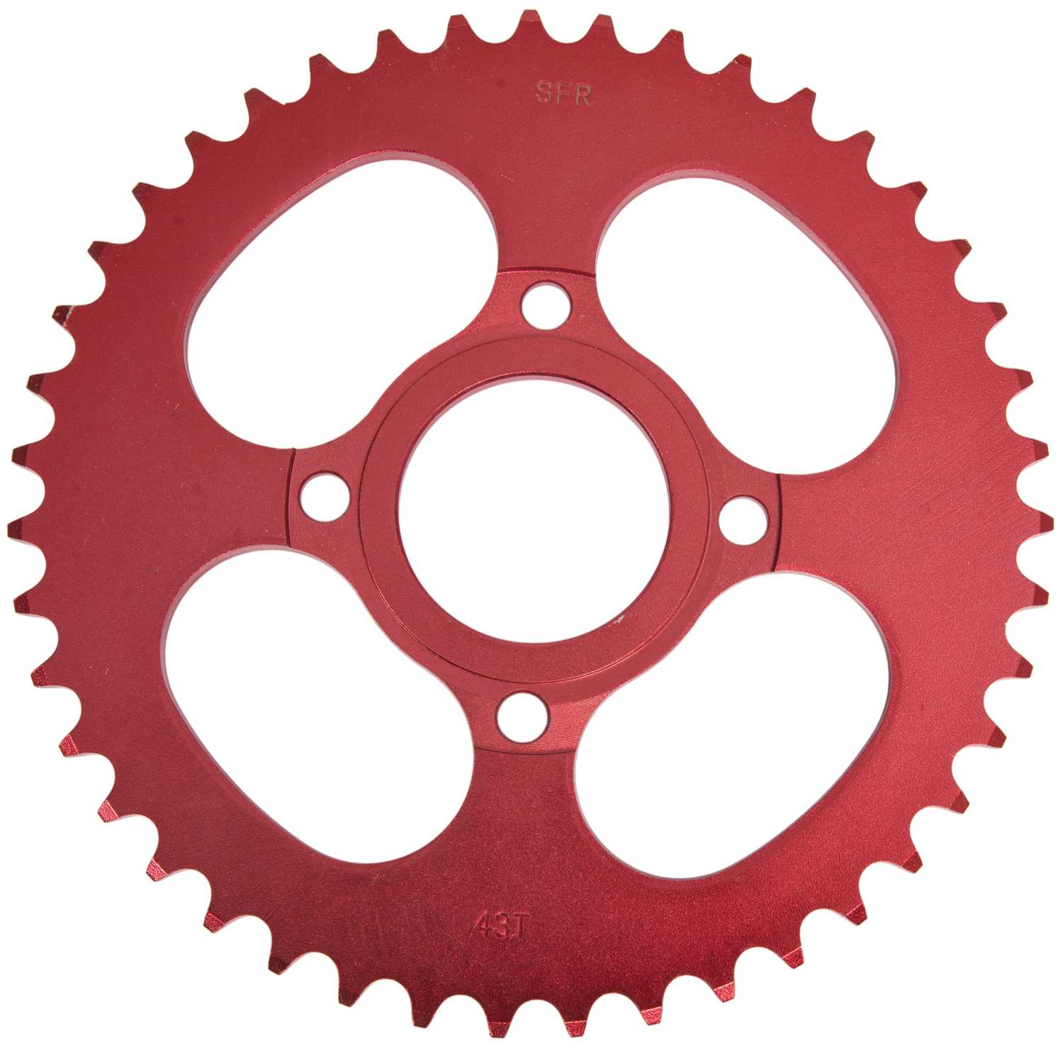 Венец, звезда ведомая (520-43) SFR CG/CB 4х90х58 красная