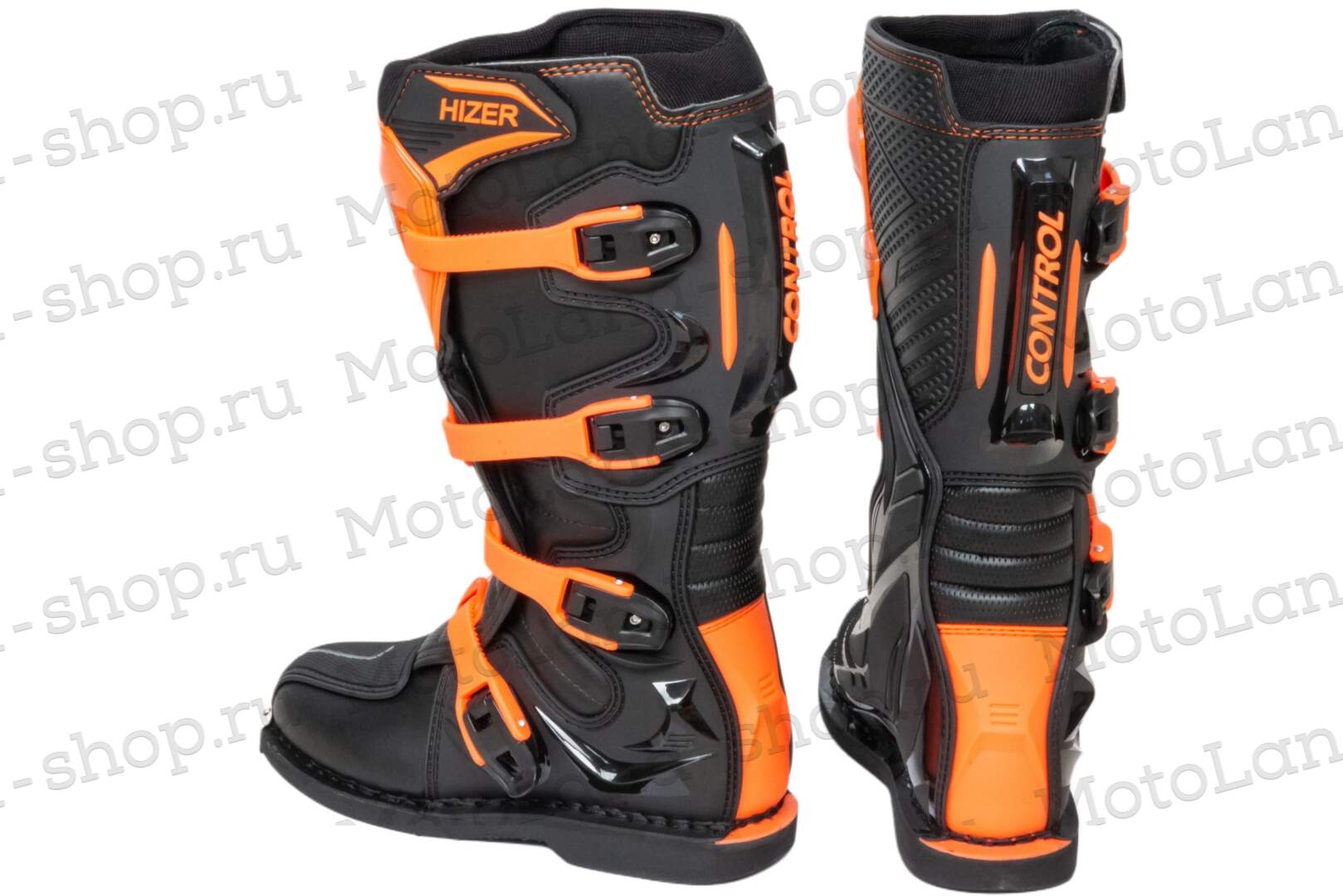 Мотоботинки HIZER X2401 orange (р. 41)