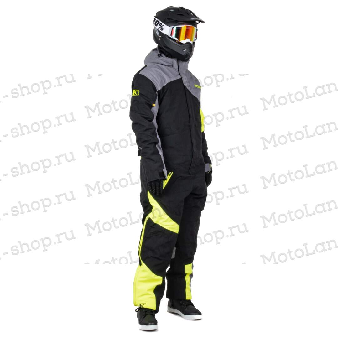 Комбинезон для снегохода KLIM RAILSLIDE №1 black-yellow (текстиль) (L)