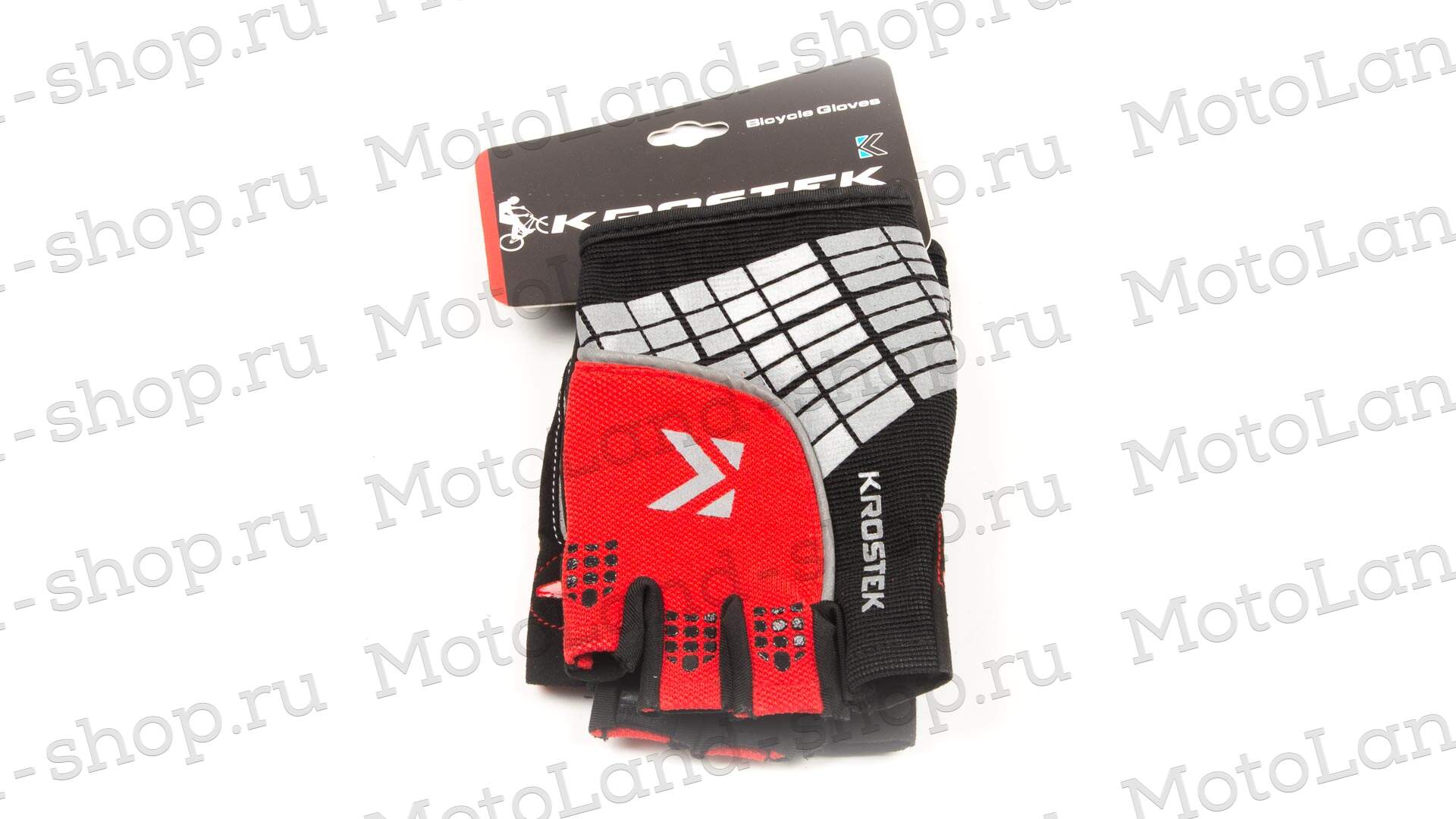 Перчатки вело RGL 03056 (M) красные