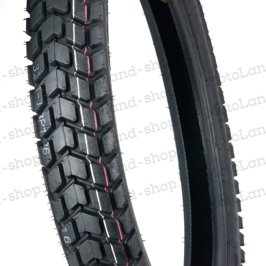 Покрышка мото 18" 3.25-18 P-126 Yuanxing