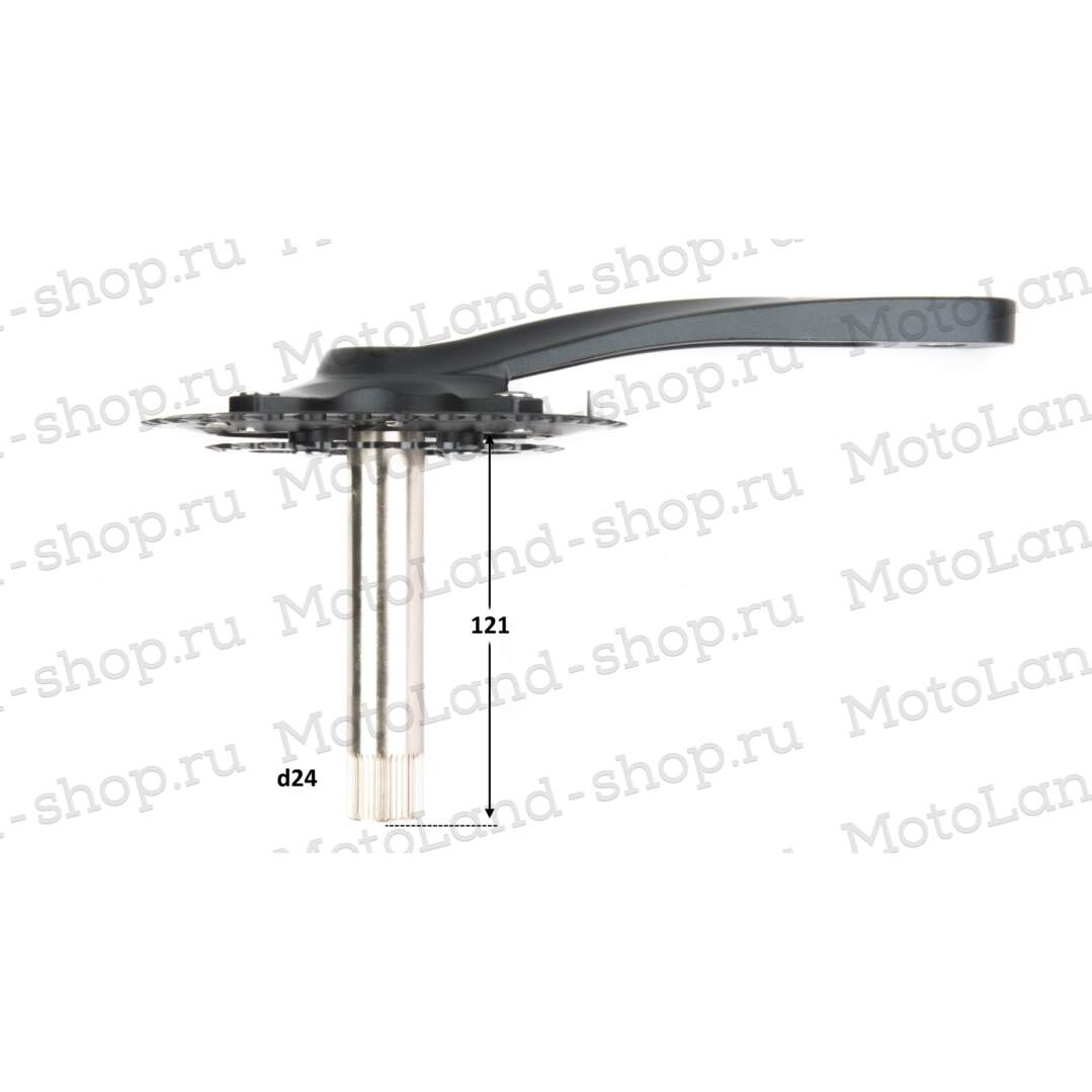 Шатун FC-A24-X (38T-26T,36T-26T,40T-28T,36T-22T)