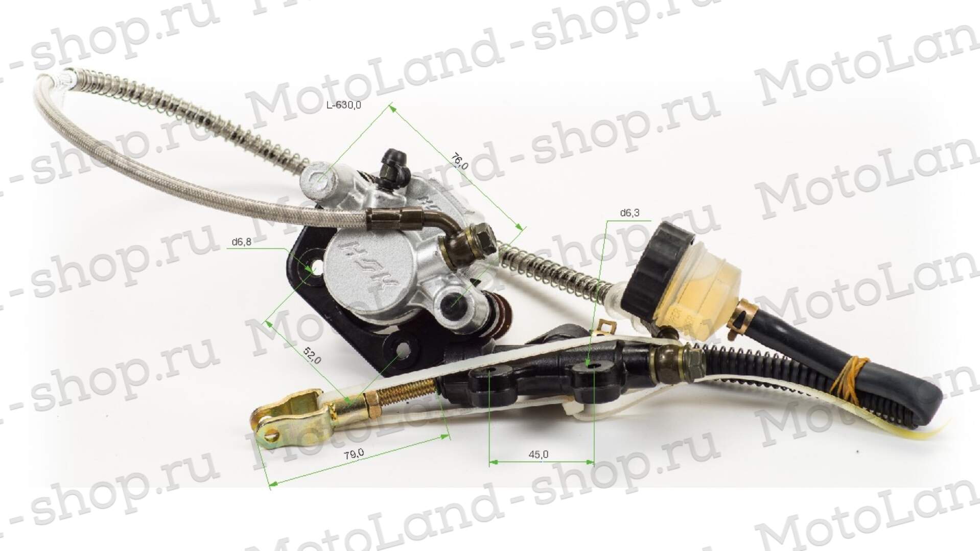 Гидравлика задняя в сборе (630мм*100мм) ATV ADVENTURE