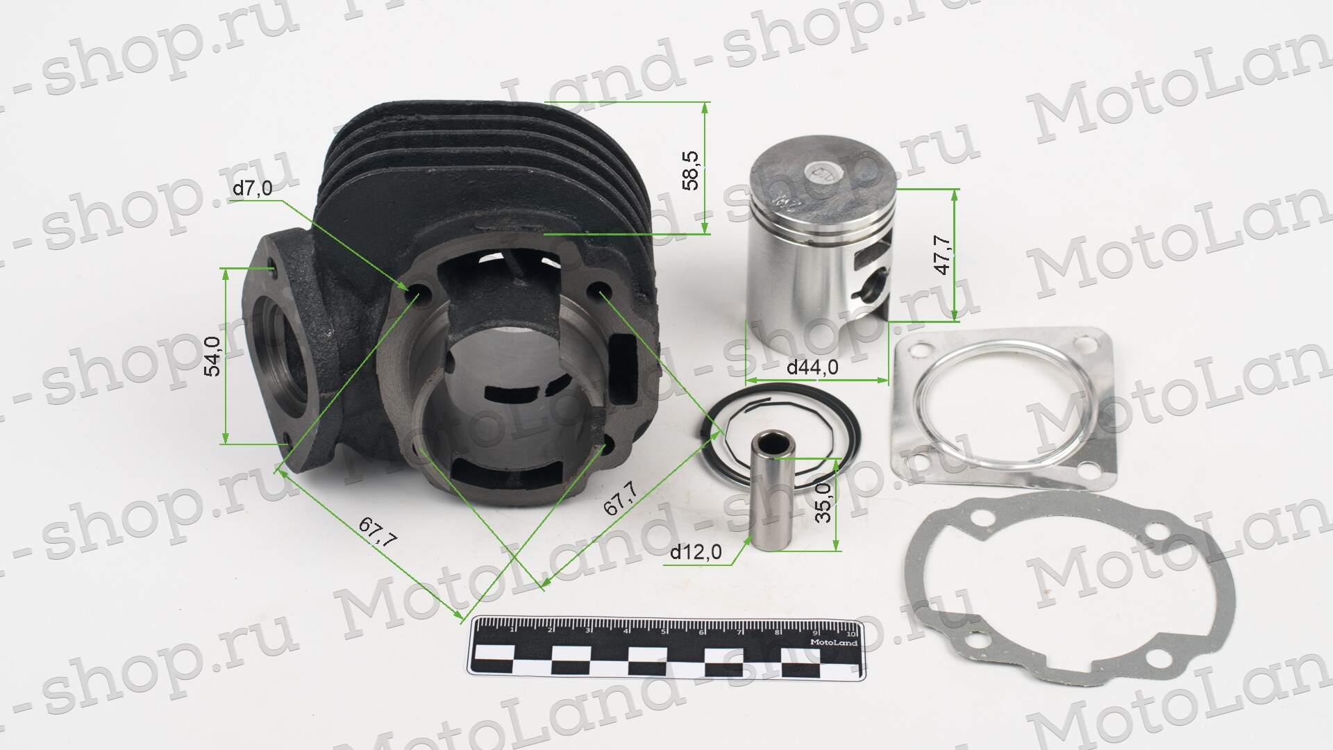 Цилиндро поршневая группа ( ЦПГ ) ZX-65 d44 DIO 