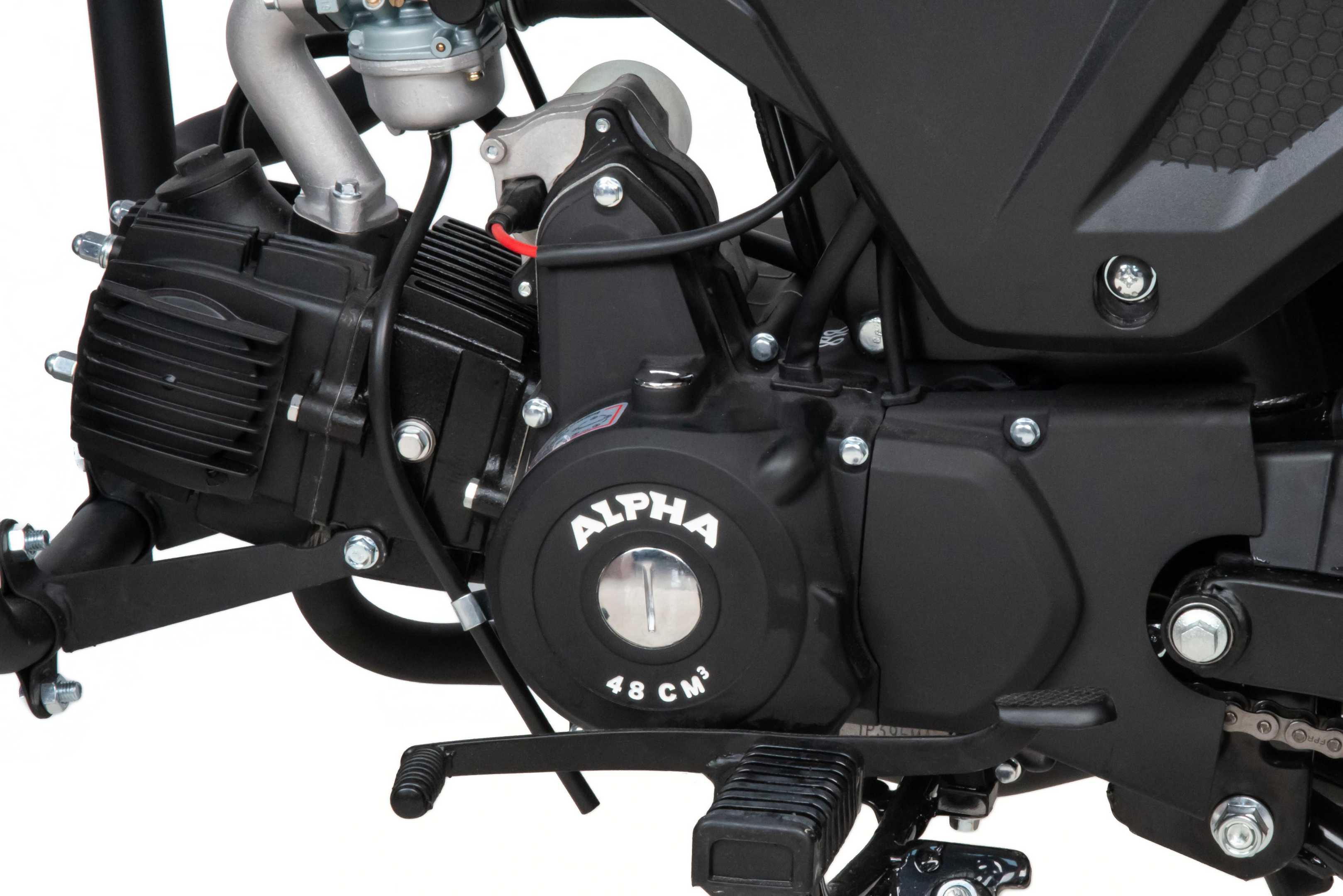 Мопед Motoland Альфа RT 11 (LM48-B) синий (A)