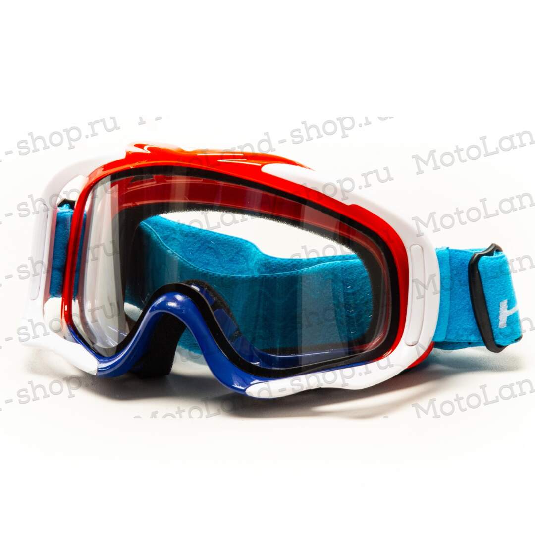 Очки Мотокросс HIZER  №8 двойное стекло
