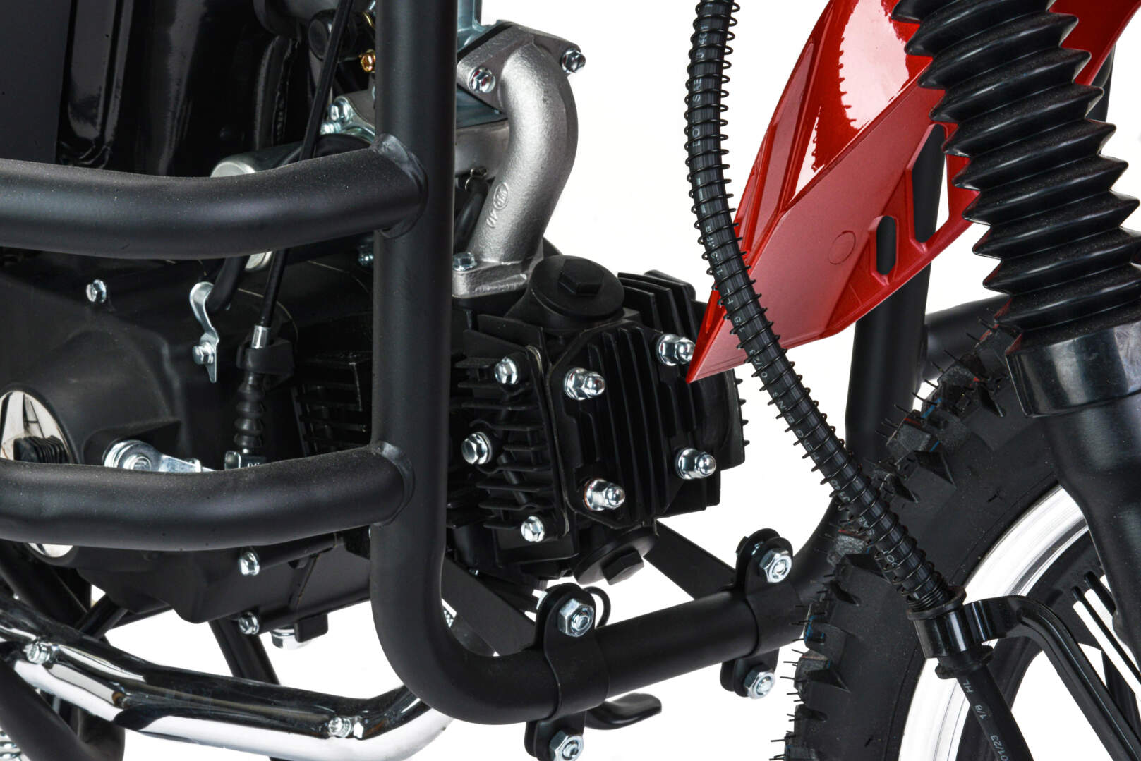 Мопед Motoland Альфа RS Forester 11 (LM48-B) красный (A)