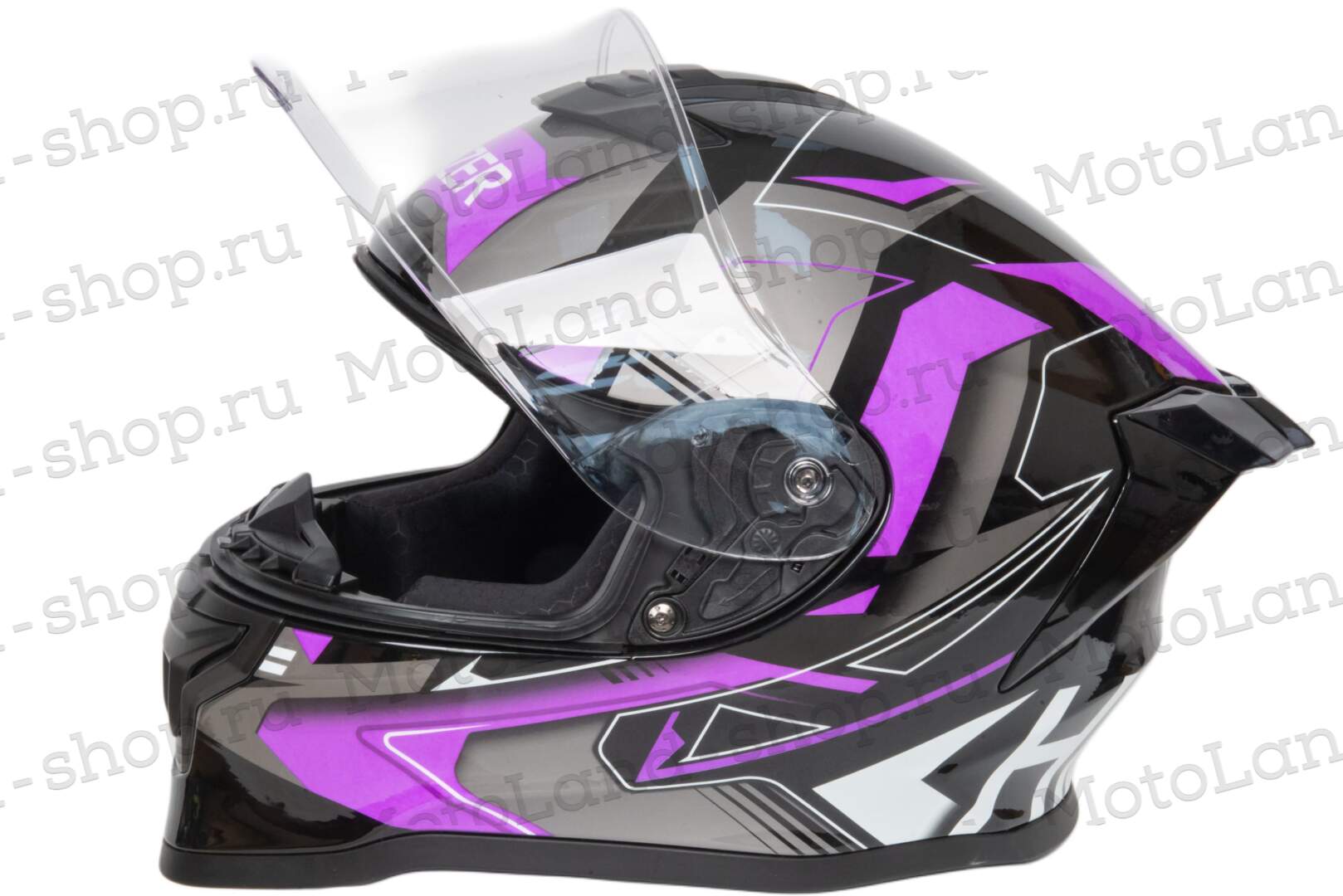 Шлем мото интеграл HIZER J5325 №1 (XXL) blue