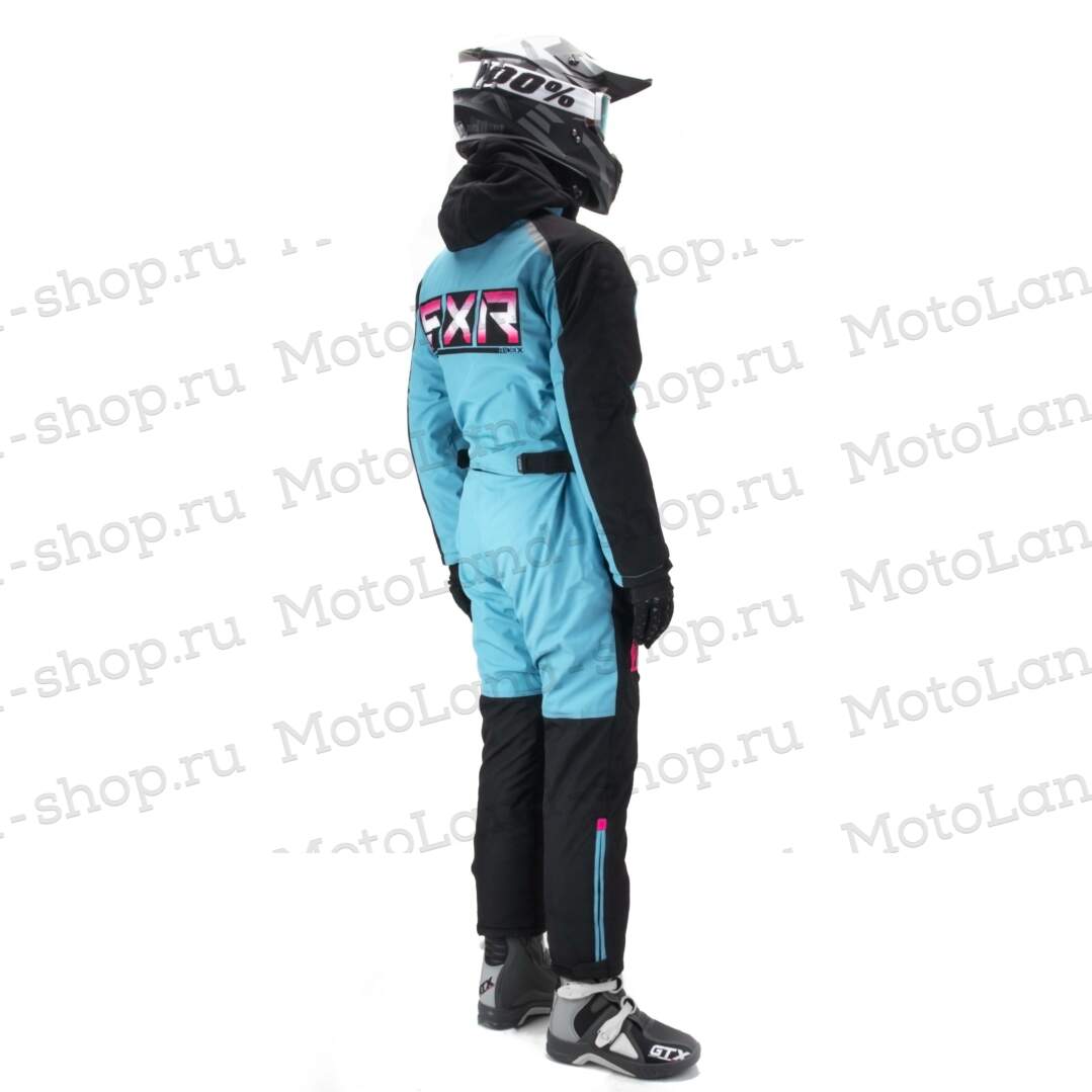 Комбинезон для снегохода (женский) FXR RECRUIT F.A.S.T. №5 blue-black (текстиль) (L)
