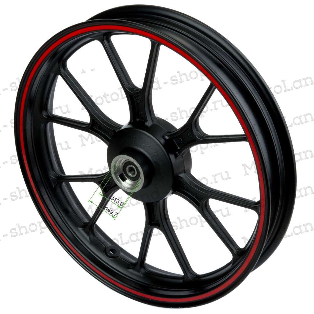 Обод передний ( алюминий )  Flash 200