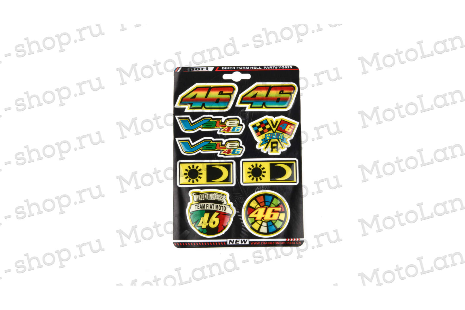 Наклейки набор YG025