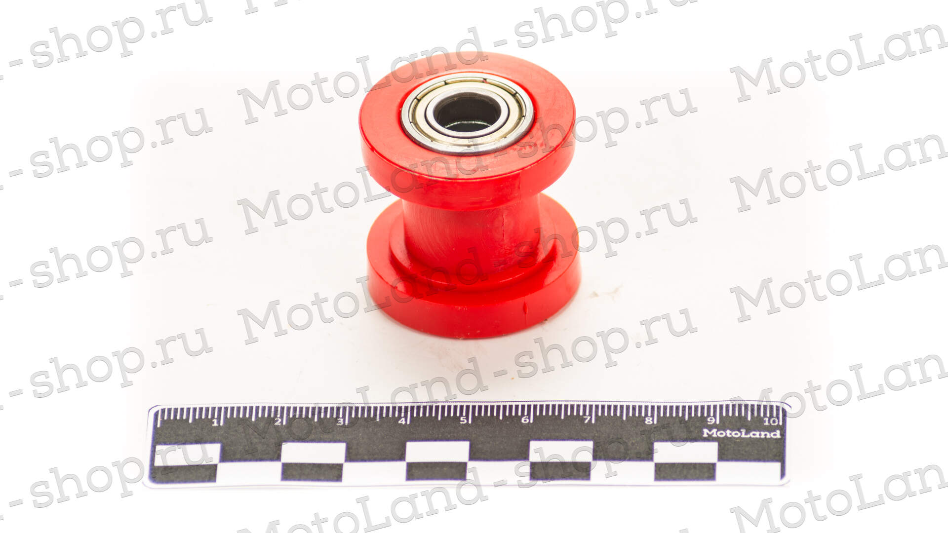 Ролик приводной цепи красный